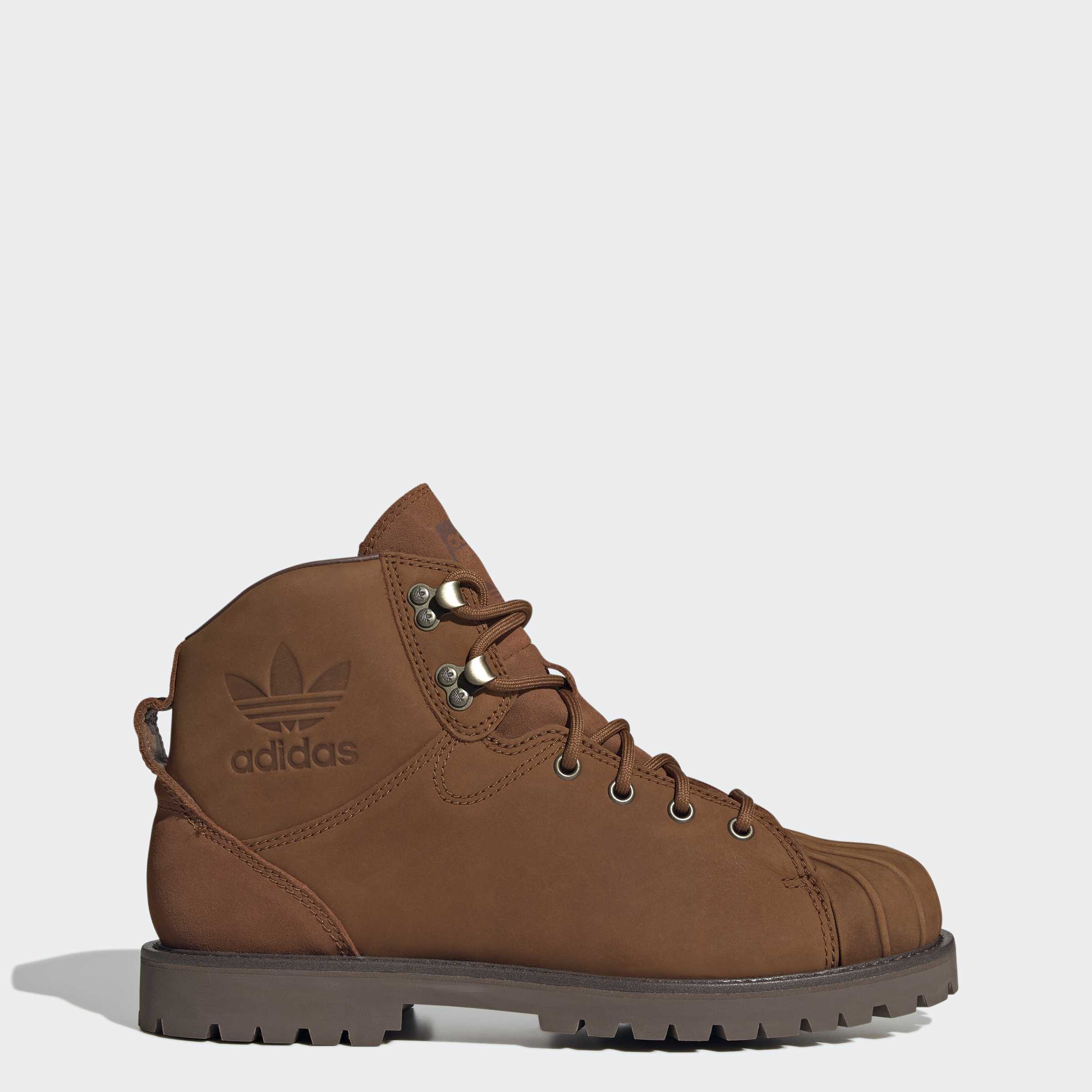 Men's adidas Originals Superstar Boot Shoes Dusky Bronze