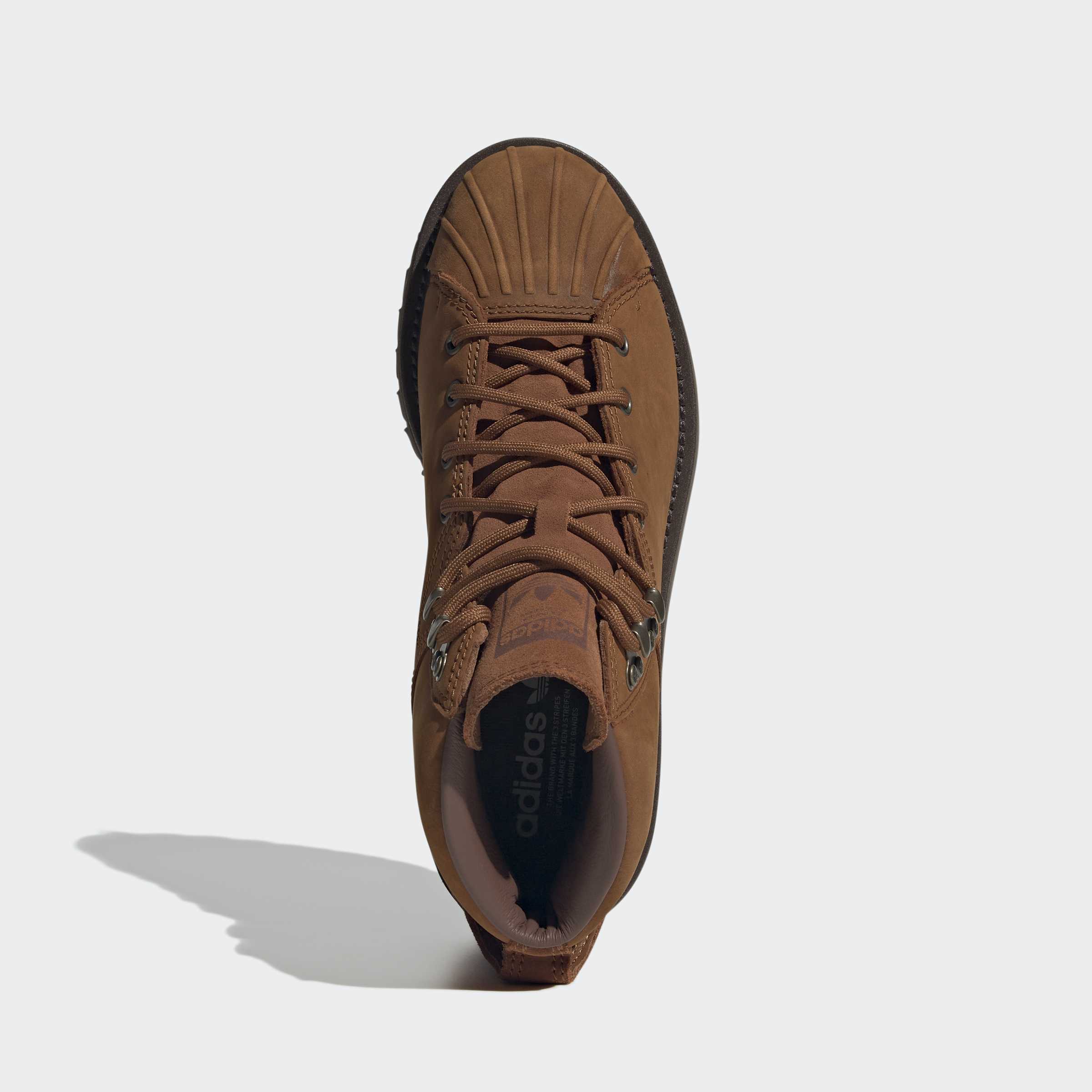 Men's adidas Originals Superstar Boot Shoes Dusky Bronze