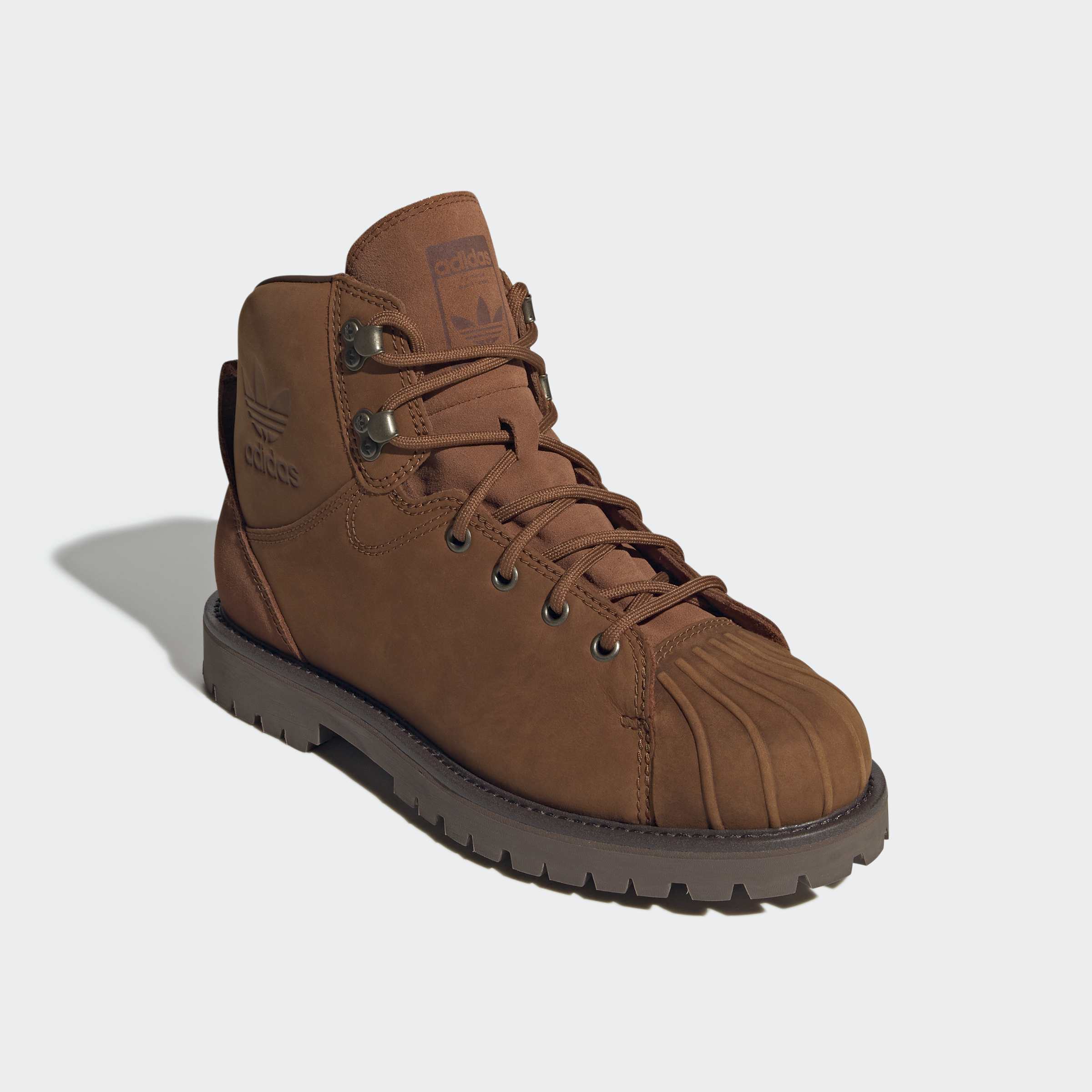 Men's adidas Originals Superstar Boot Shoes Dusky Bronze