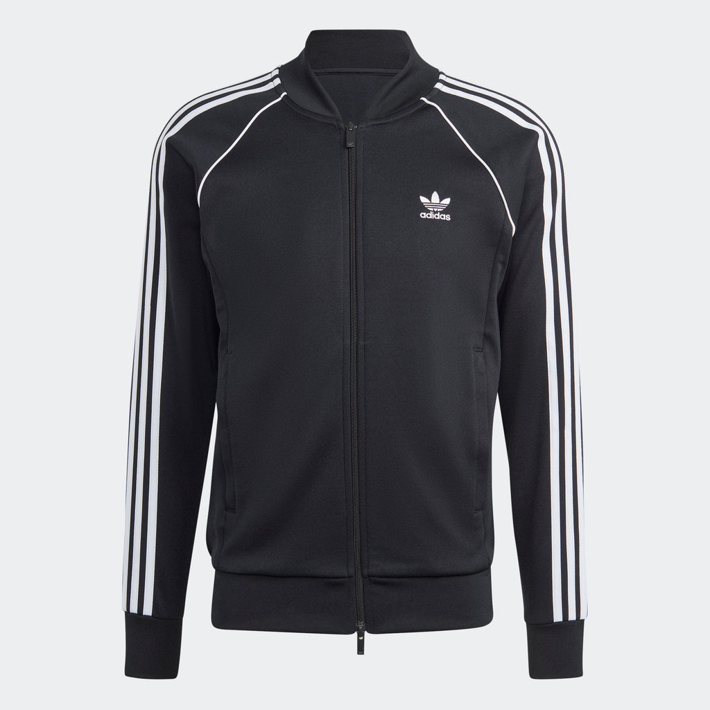 Men's adidas Originals Adicolor Classics SST Track Jacket Black