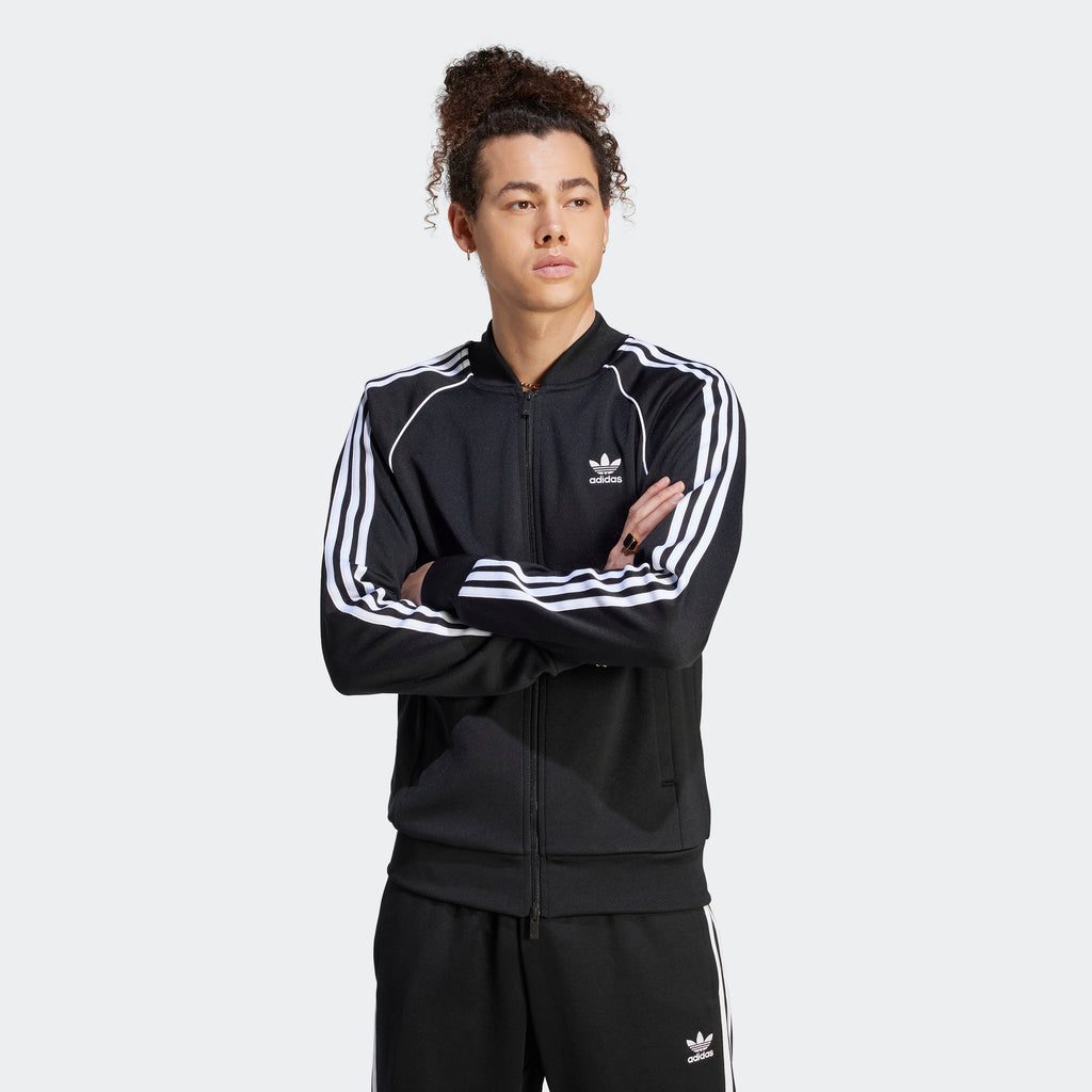 Men's adidas Originals Adicolor Classics SST Track Jacket Black