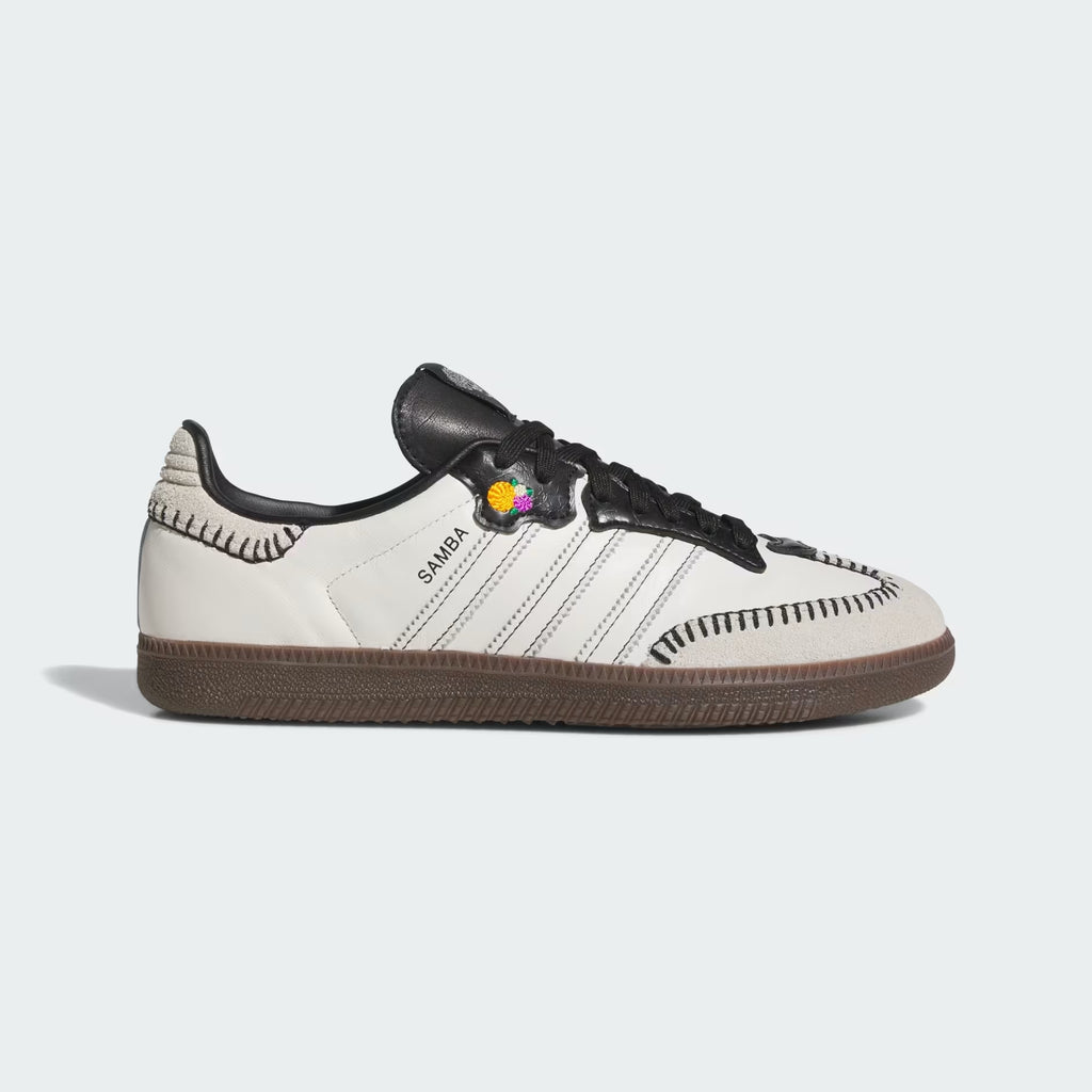 Men's adidas Originals Samba OG Día De Los Muertos Shoes Off White