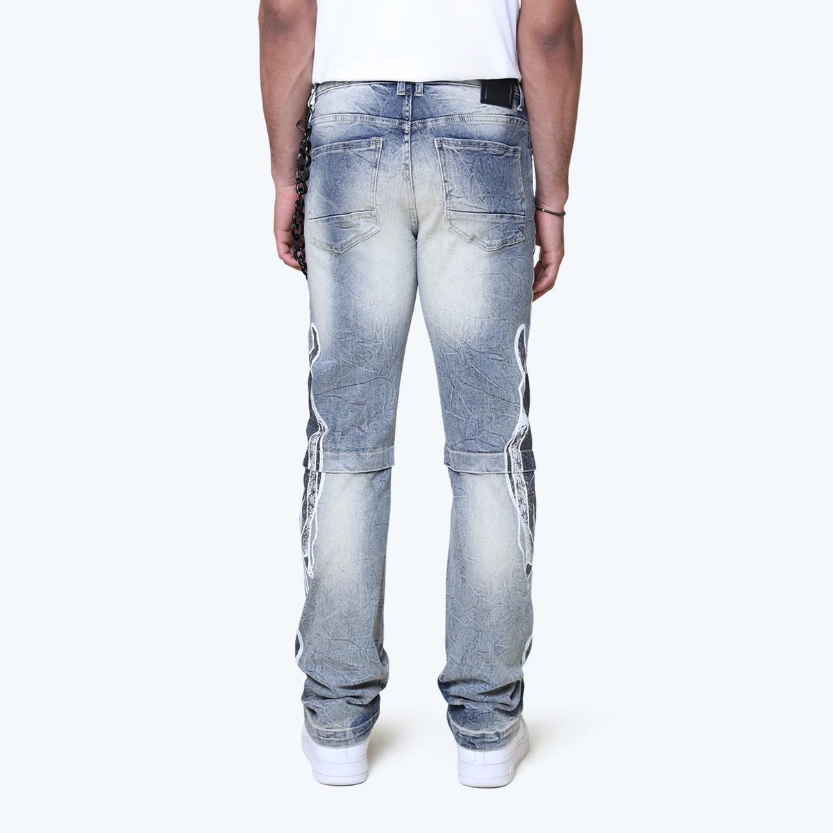 Men's Smoke Rise Long Straight Unbreakable Jeans Hazel Blue
