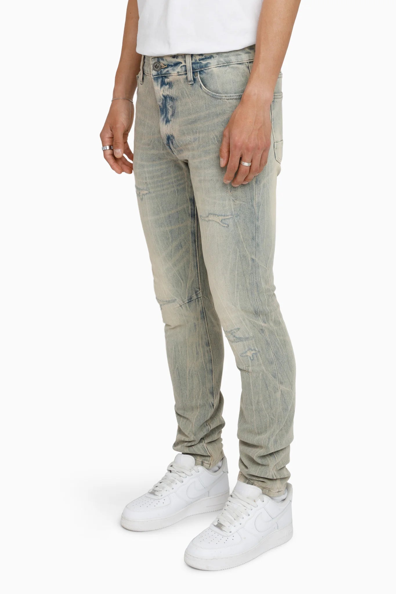 Men's Smoke Rise Vintage Washed Jeans Eden Blue