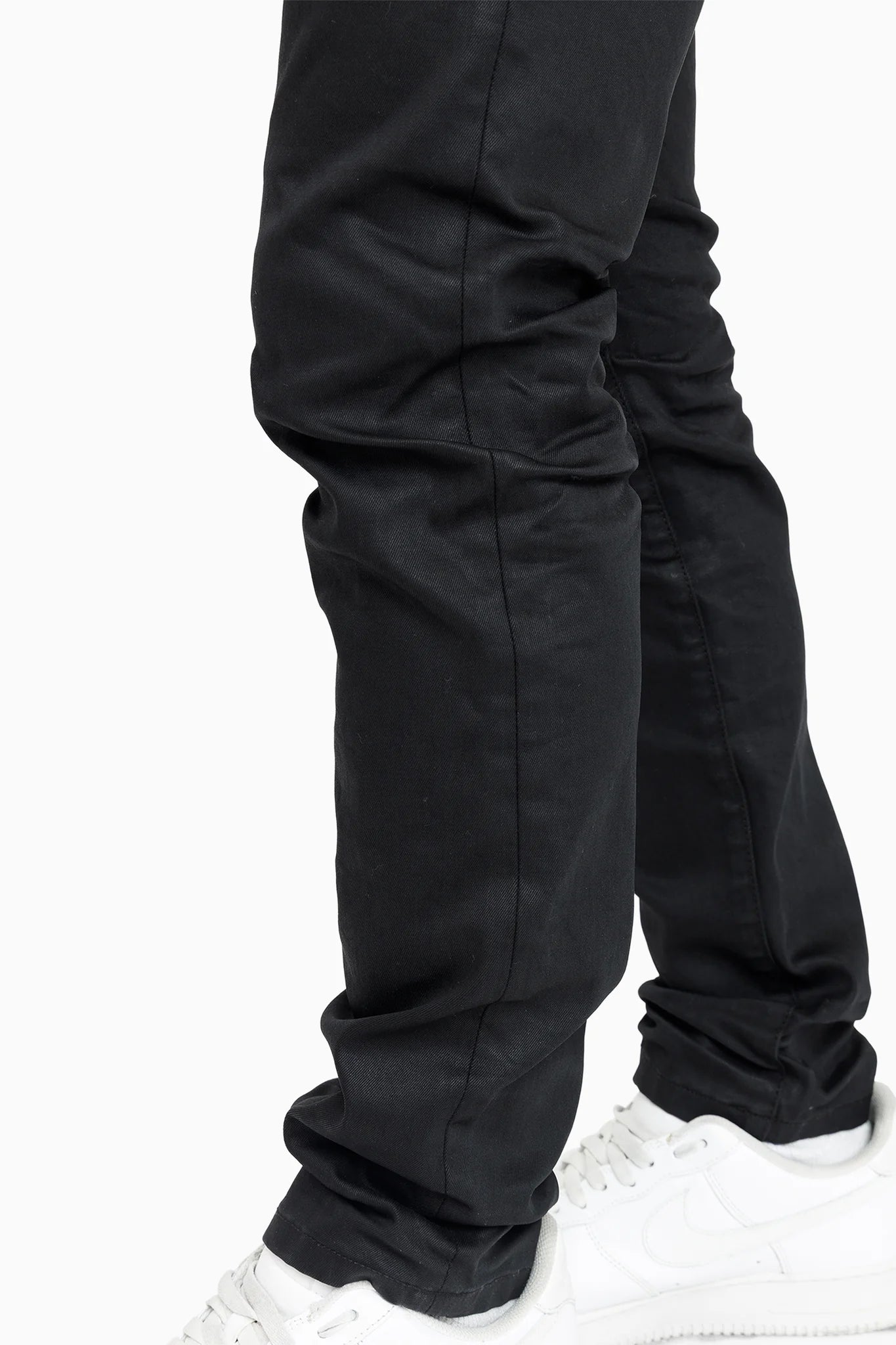 Men's Smoke Rise Essential Dry Effect Washed Jeans Jet Black