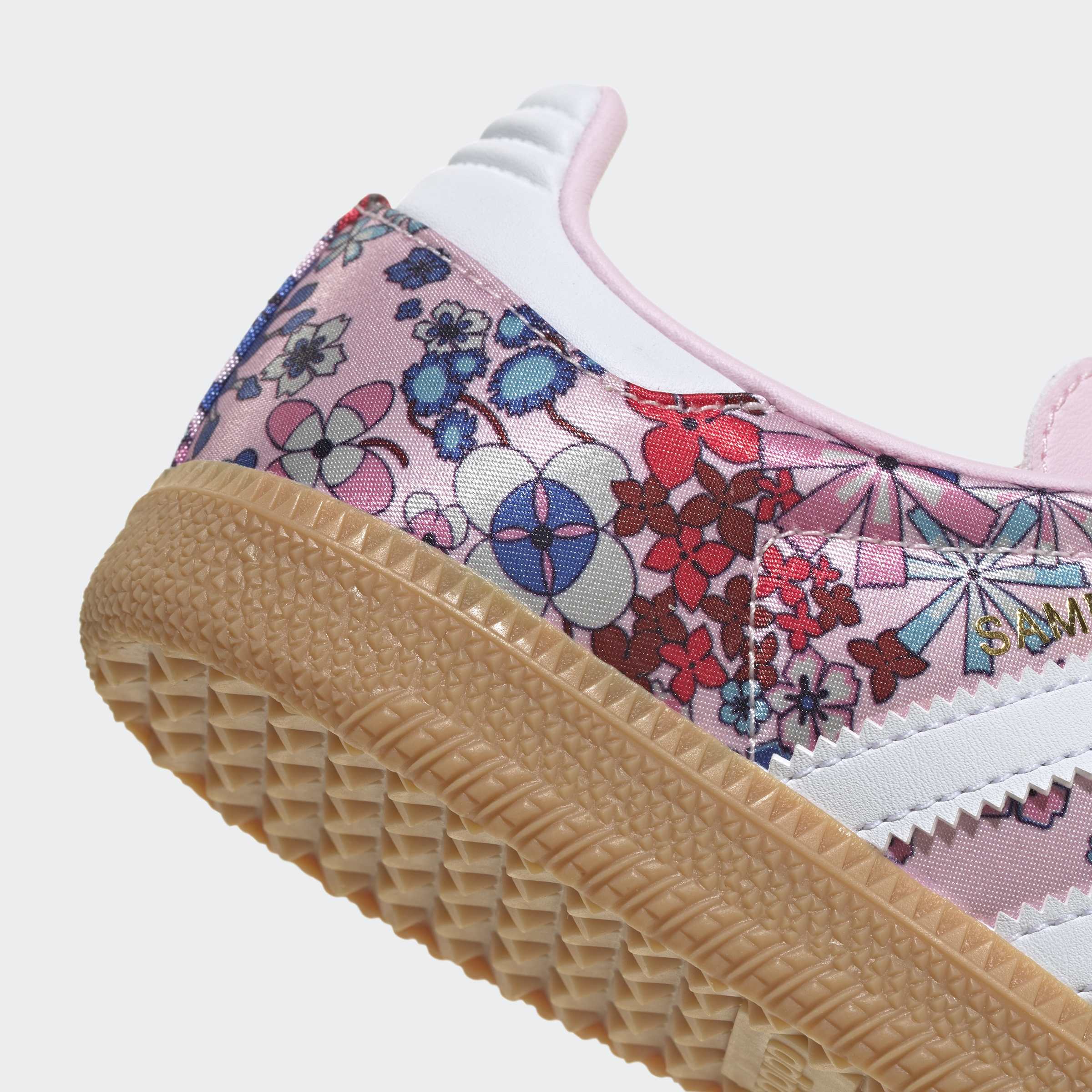 Big Kids adidas Originals Samba OG x Liberty London Shoes Clear Pink