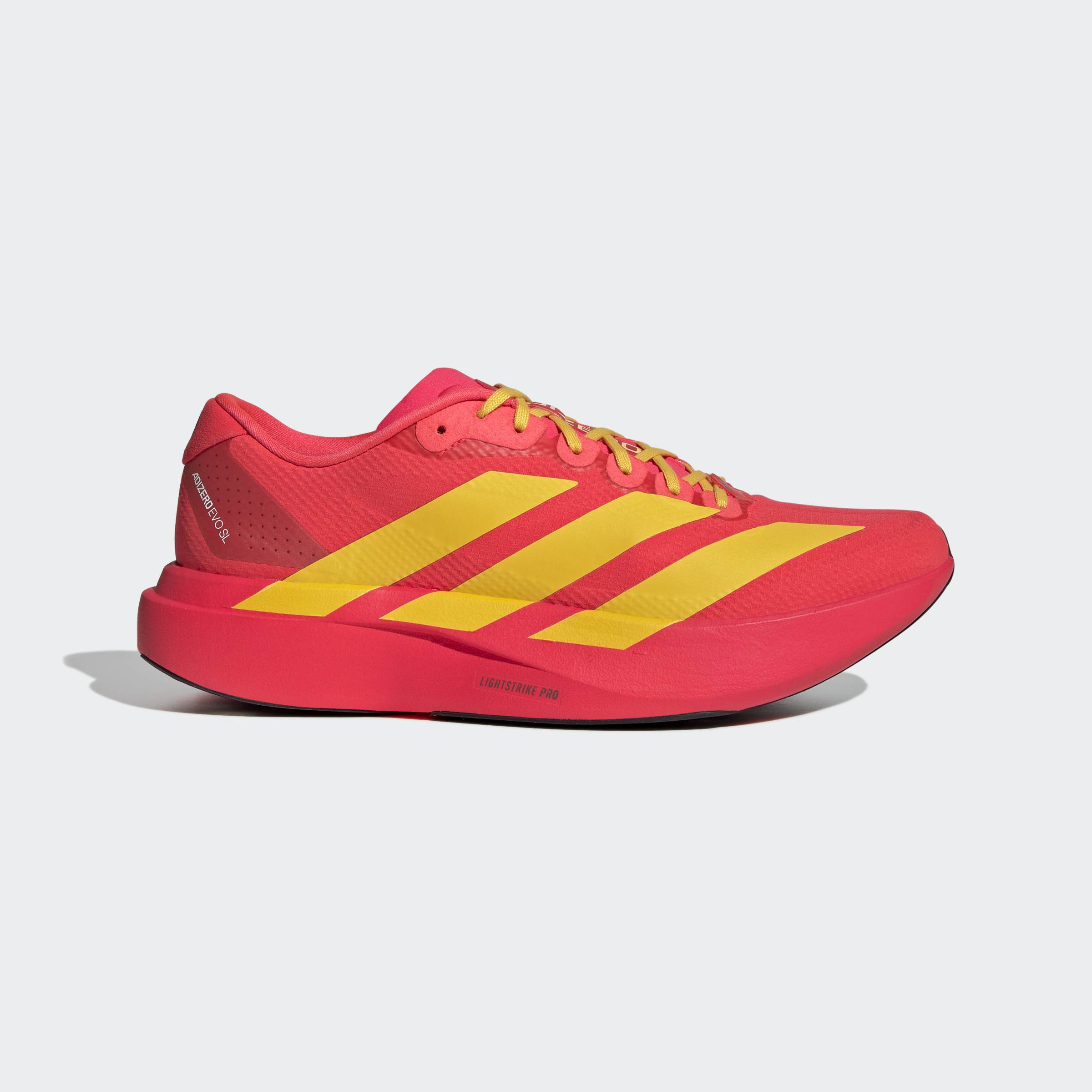 Men's adidas Running Adizero Evo SL Woven Shoes Lucid Red