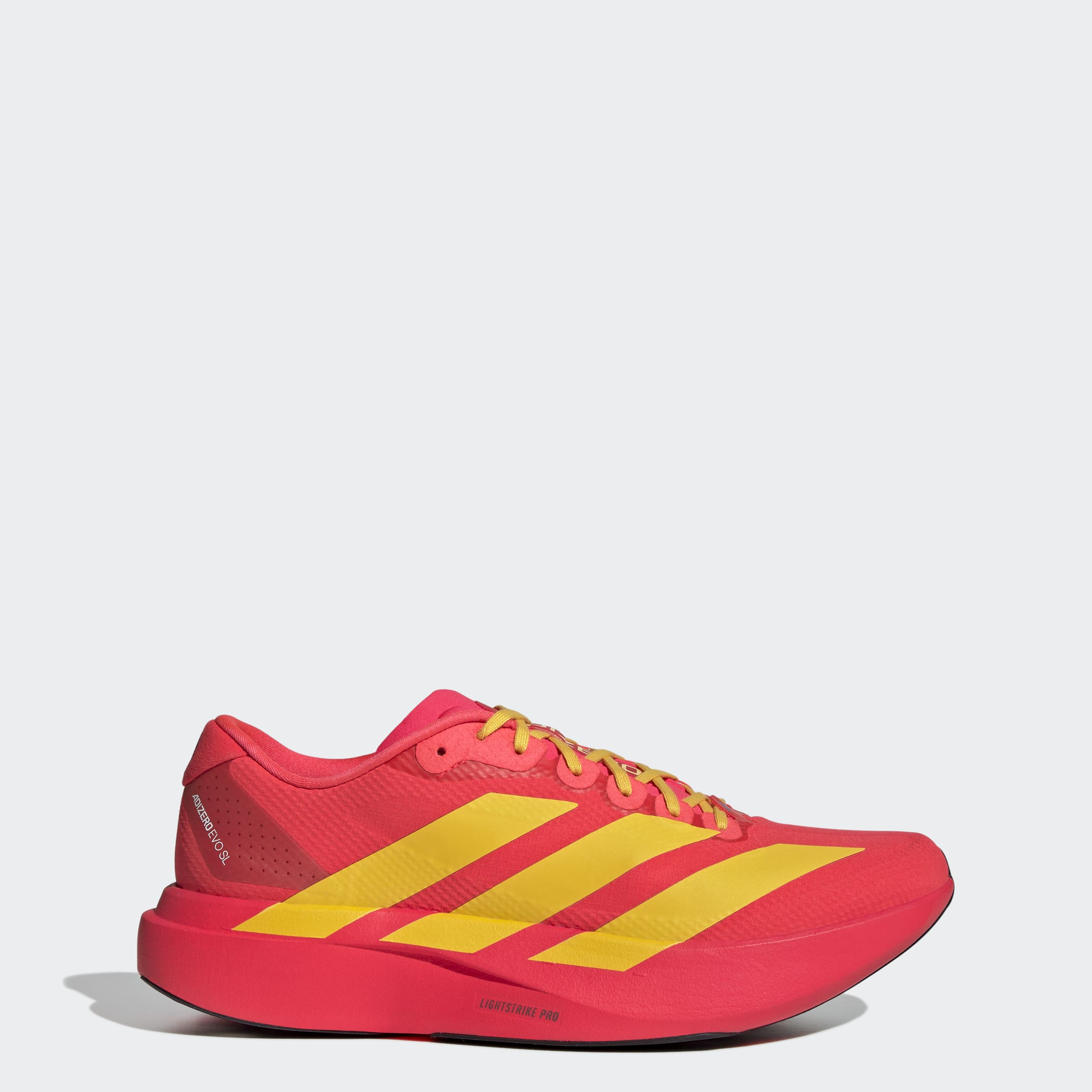 Men's adidas Running Adizero Evo SL Woven Shoes Lucid Red