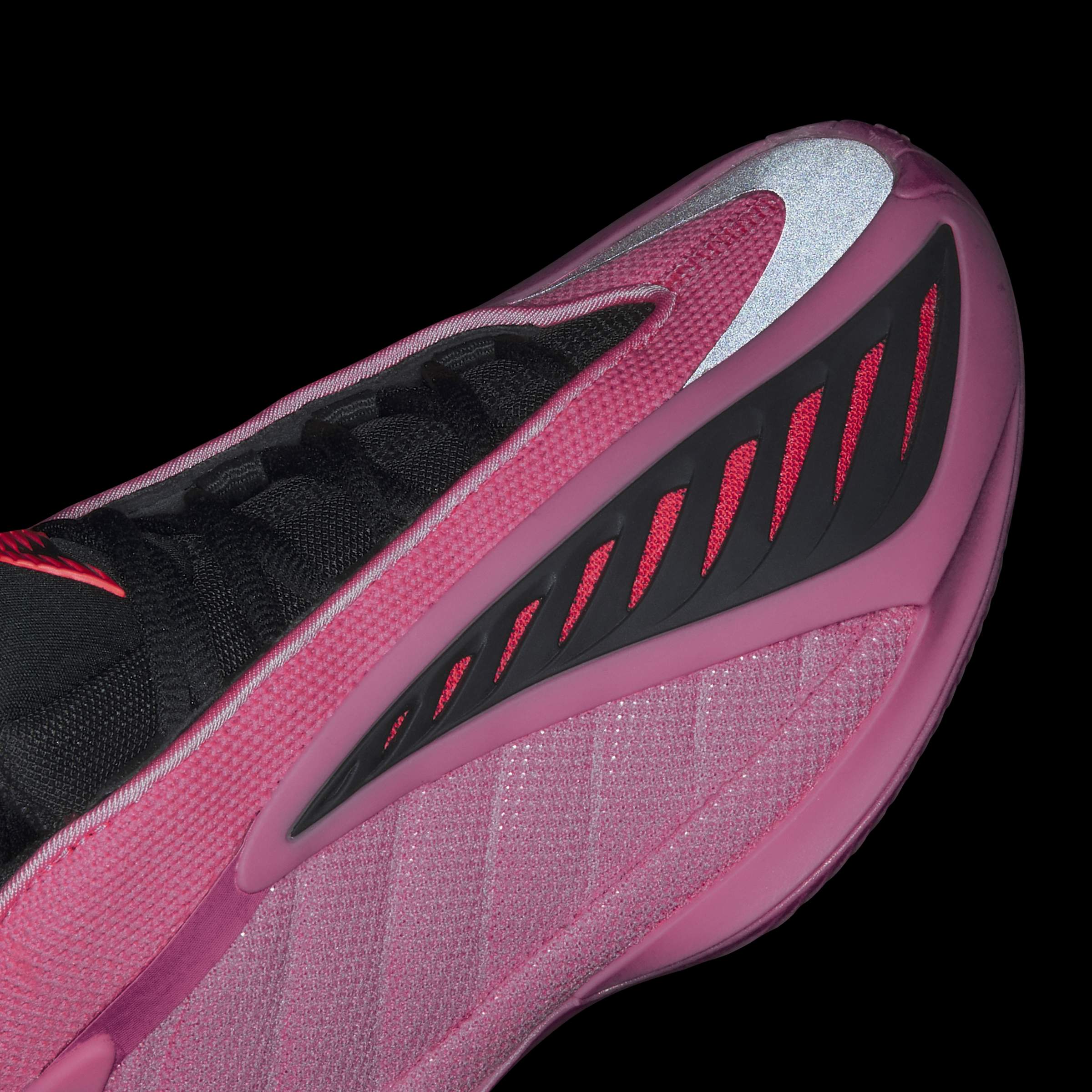 Big Kids adidas Basketball Anthony Edwards 2 J Shoes Lucid Pink