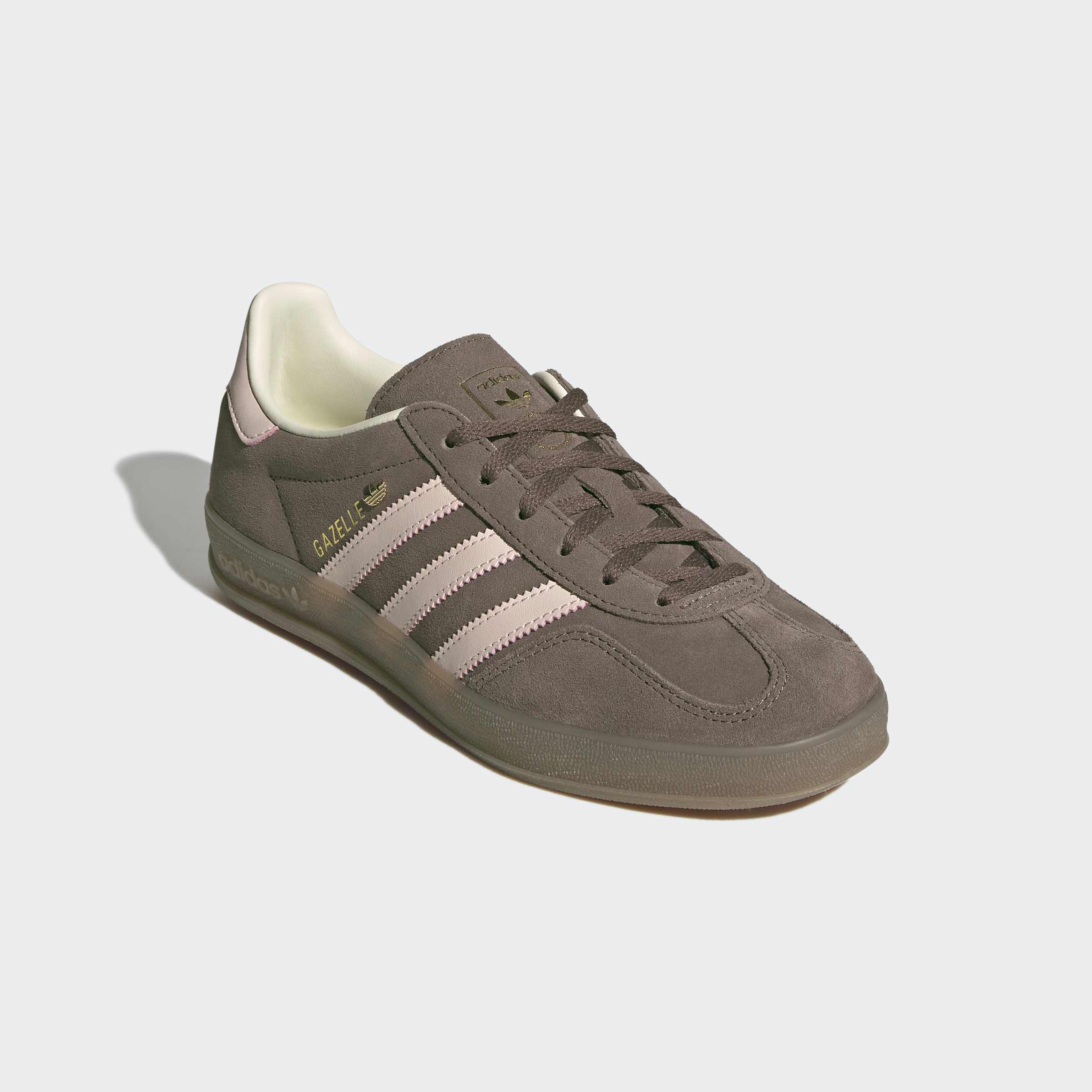 Women's adidas Originals Gazelle Indoor Shoes Earth Strata