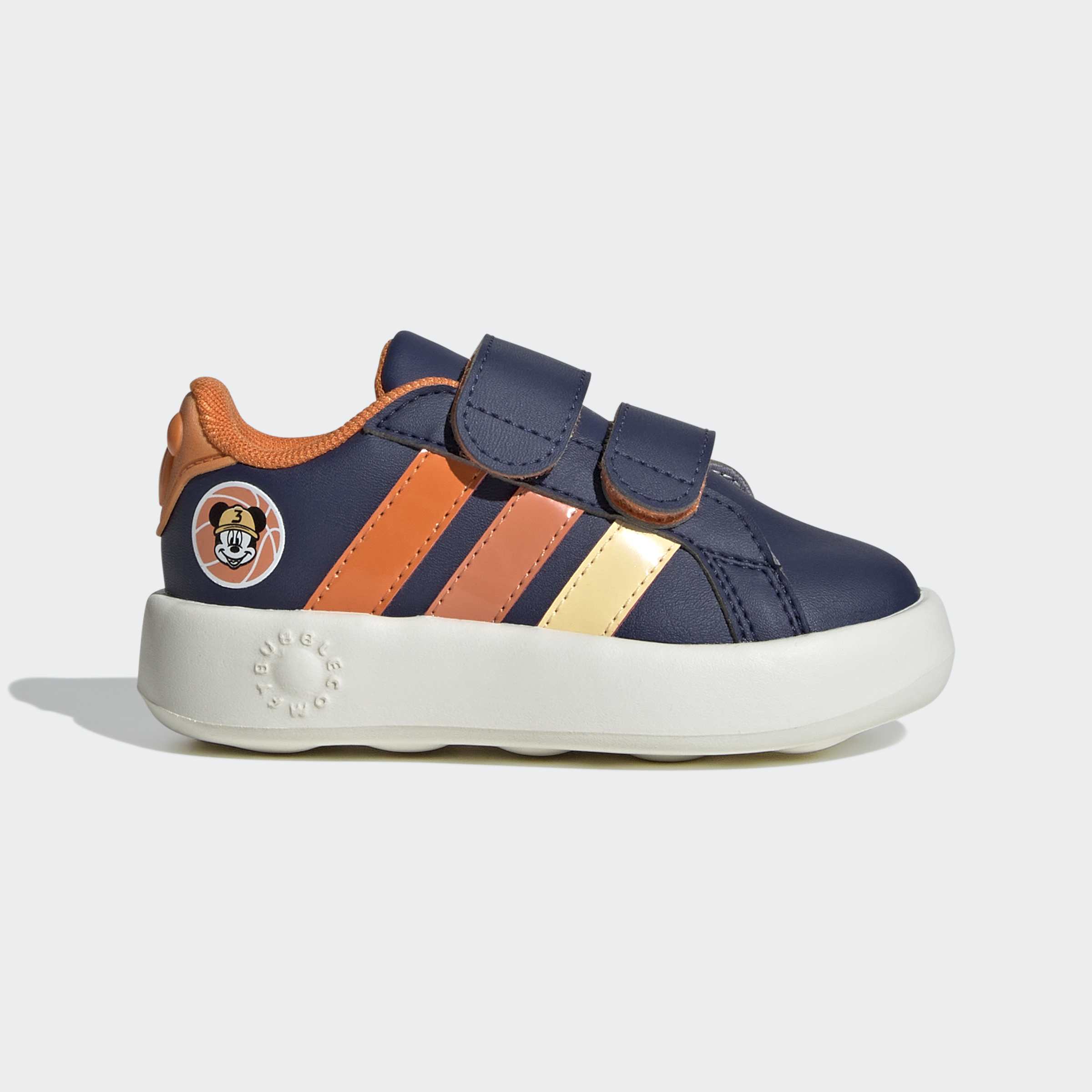 Toddler adidas Originals x Disney Mickey Mouse Grand Court Shoes Dark Blue