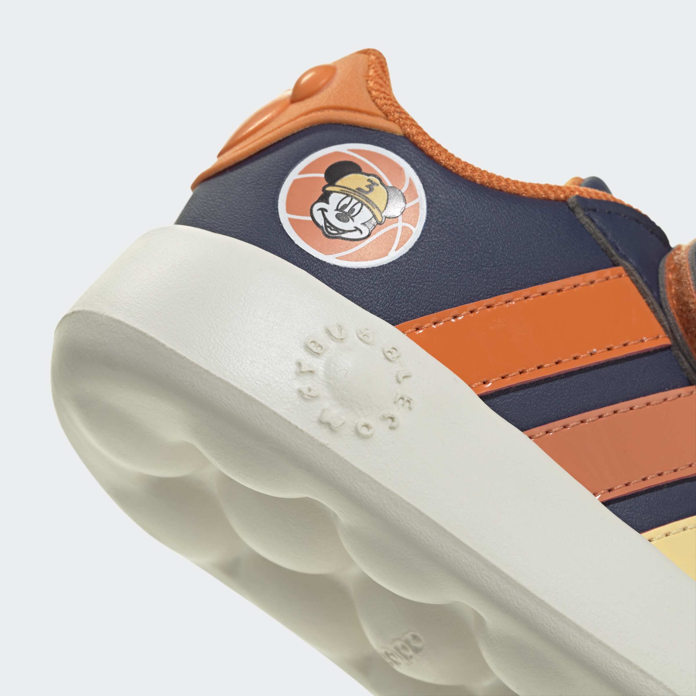 Toddler adidas Originals x Disney Mickey Mouse Grand Court Shoes Dark Blue