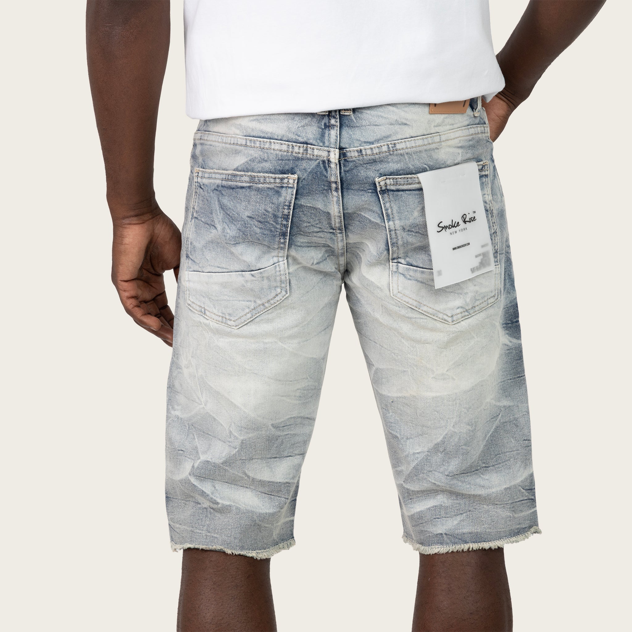 Men's Smoke Rise 12" Slim Essential Jean Shorts Farley Blue