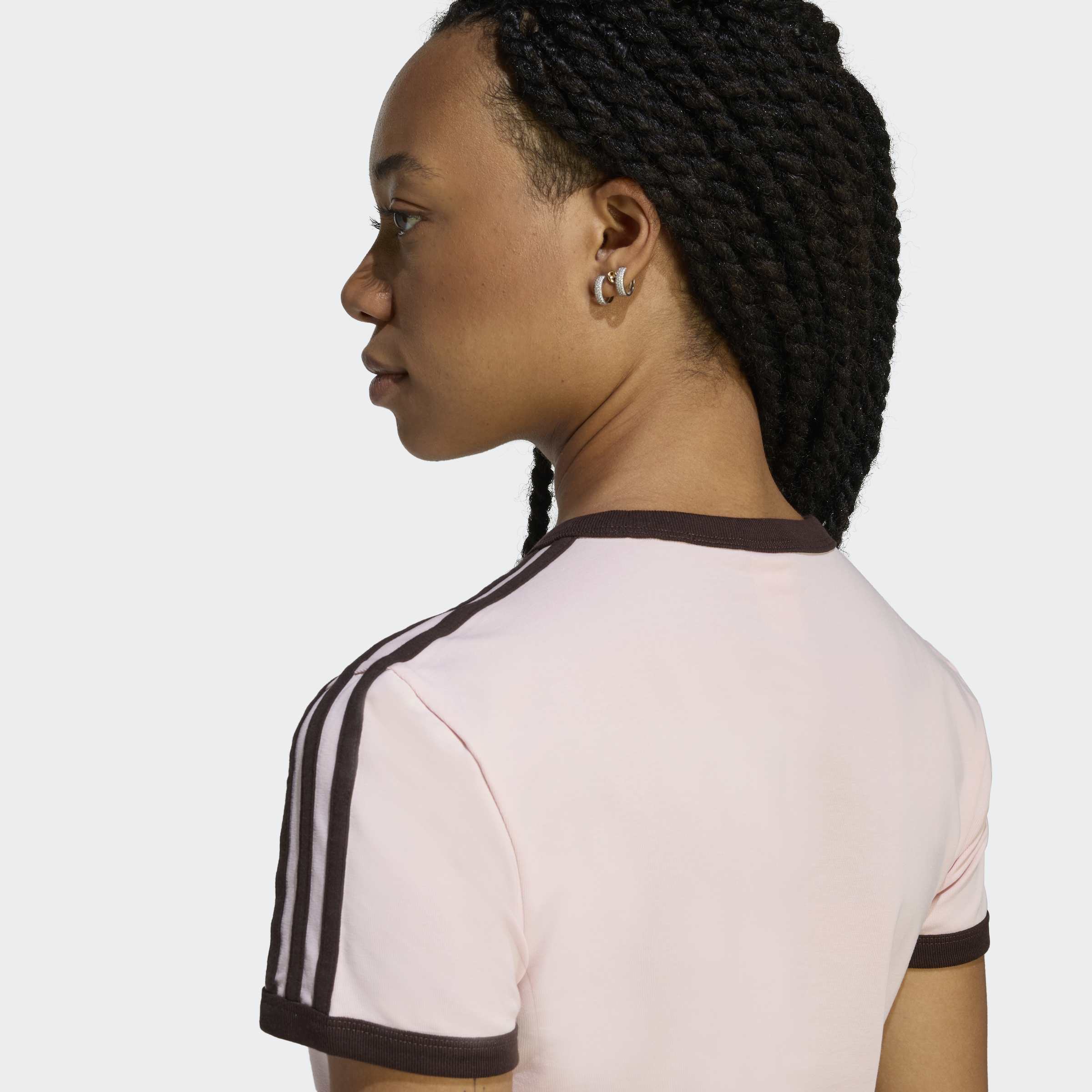 Women's adidas Originals 3-Stripes Slim Dress Sandy Pink