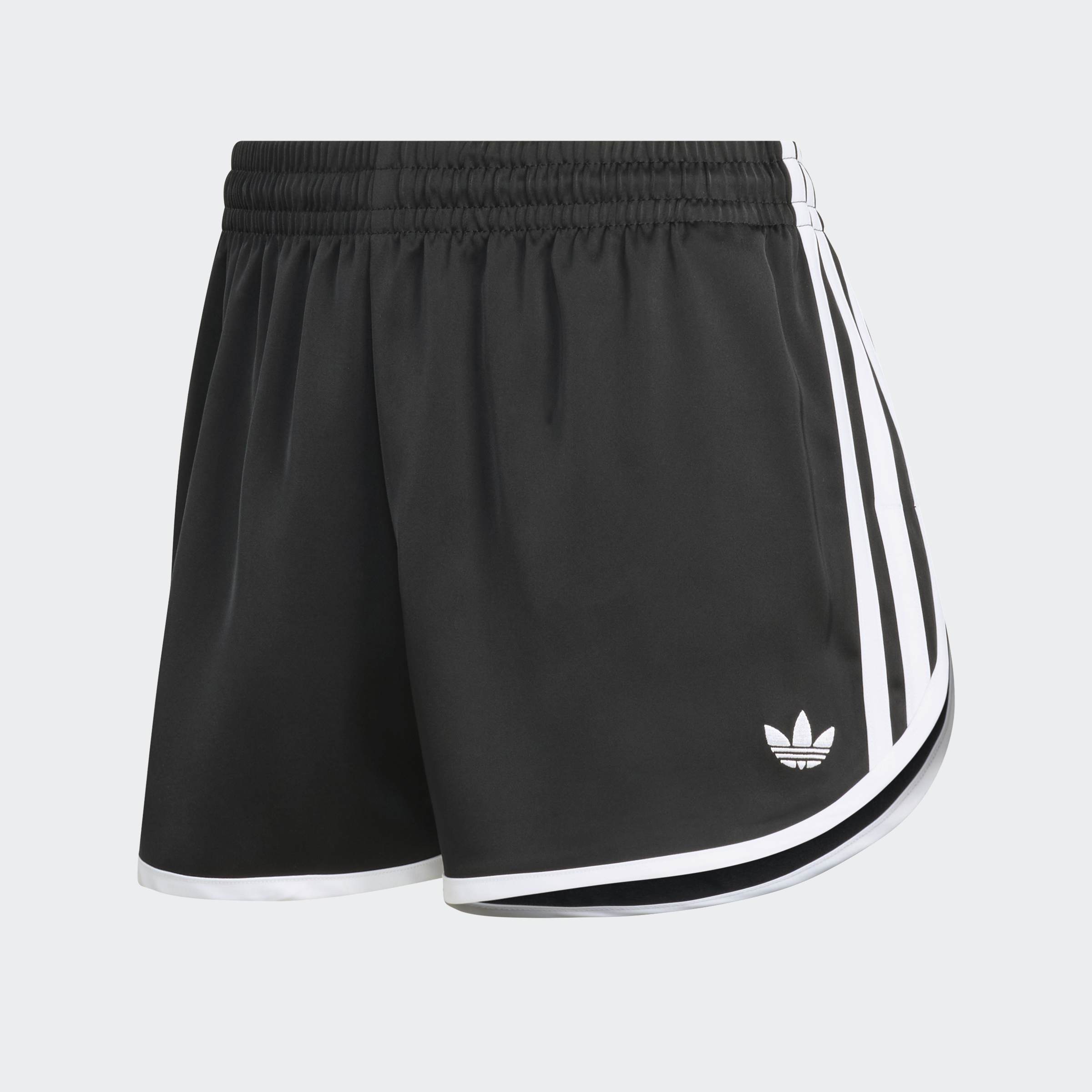 Women's adidas Originals 3-Stripes Sprinter Shorts Black