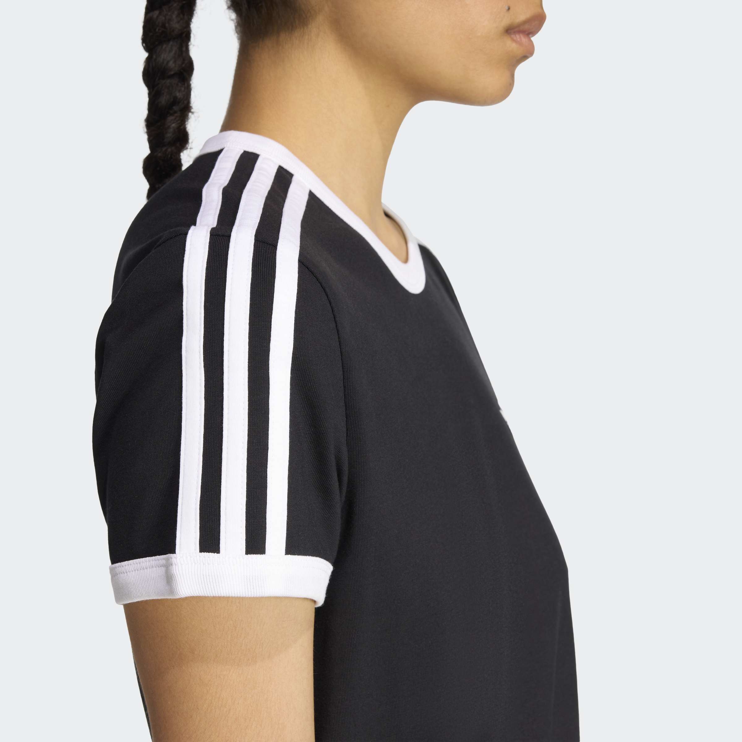 Women's adidas Originals 3-Stripes Slim Dress Black
