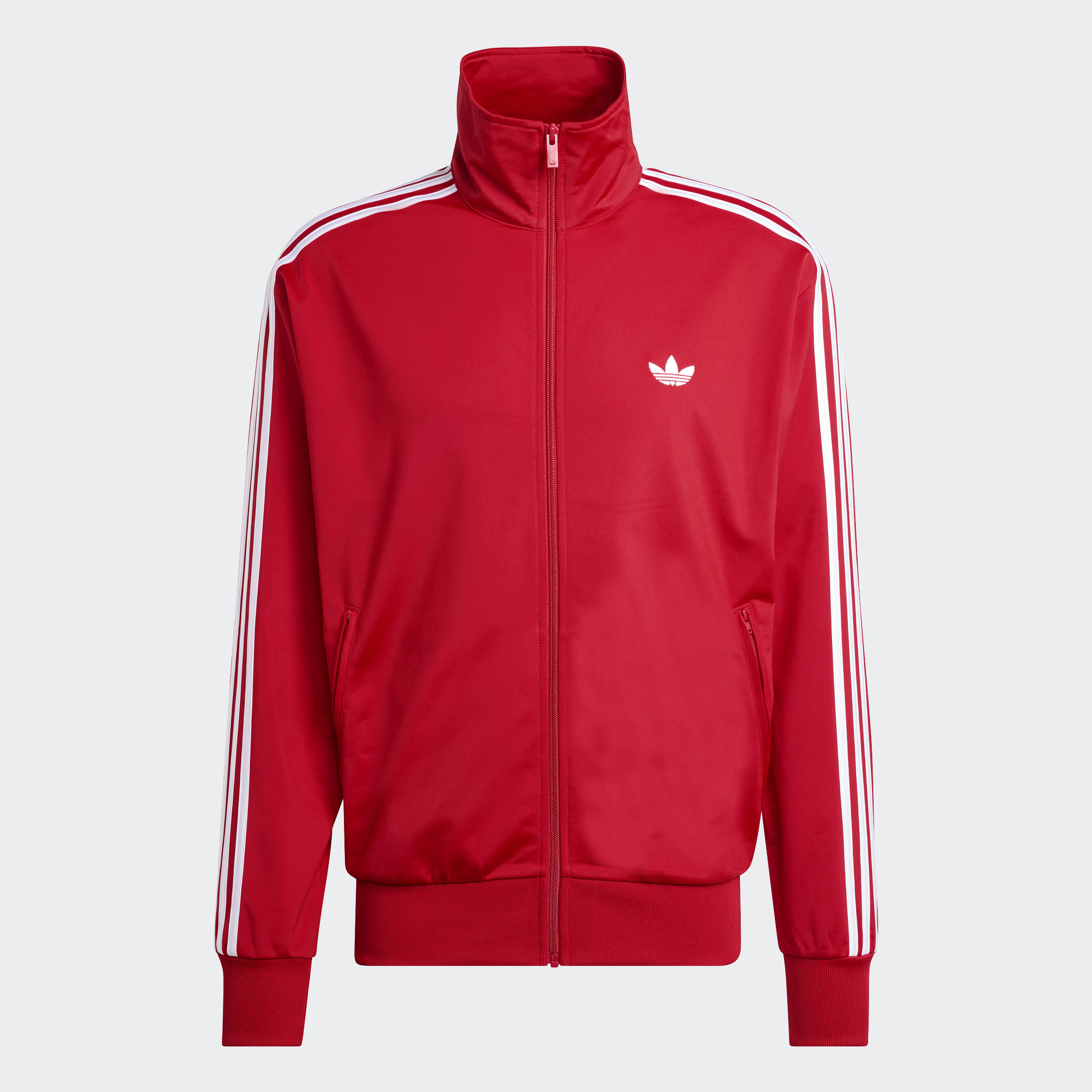 Men's adidas Originals Firebird Track Jacket Red | Chicago City Sports