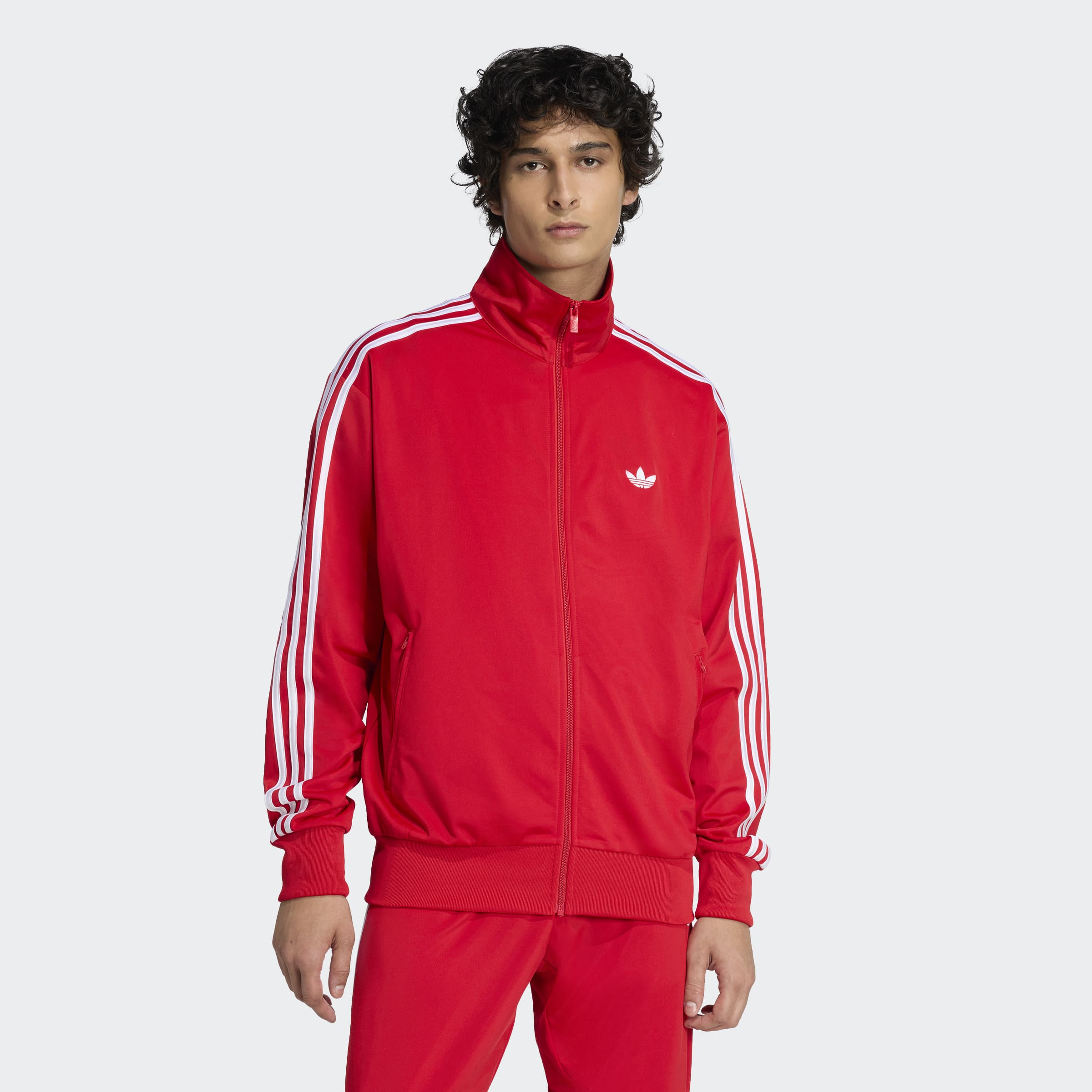 Men's adidas Originals Firebird Track Jacket Better Scarlet
