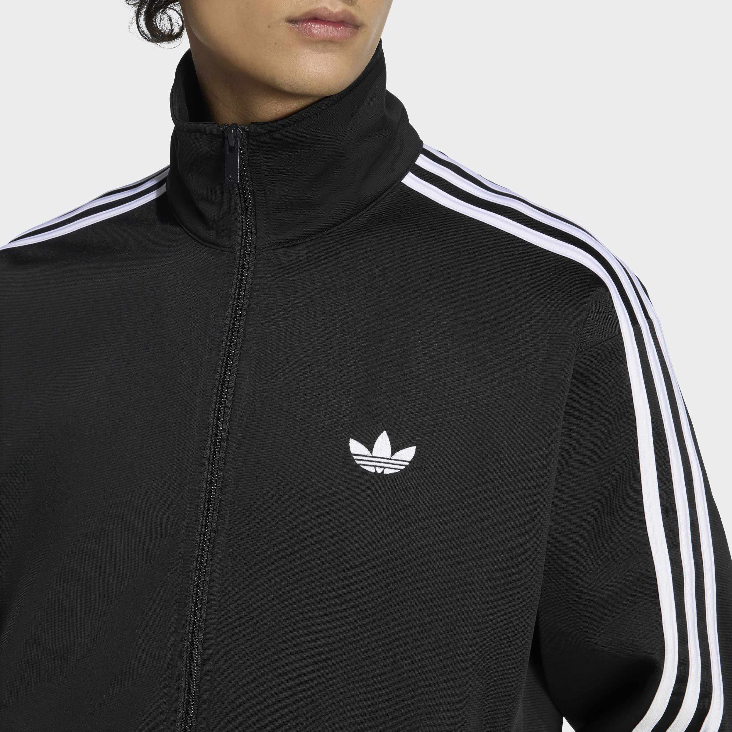 adidas Originals Firebird Track Jacket Black | Chicago City Sports