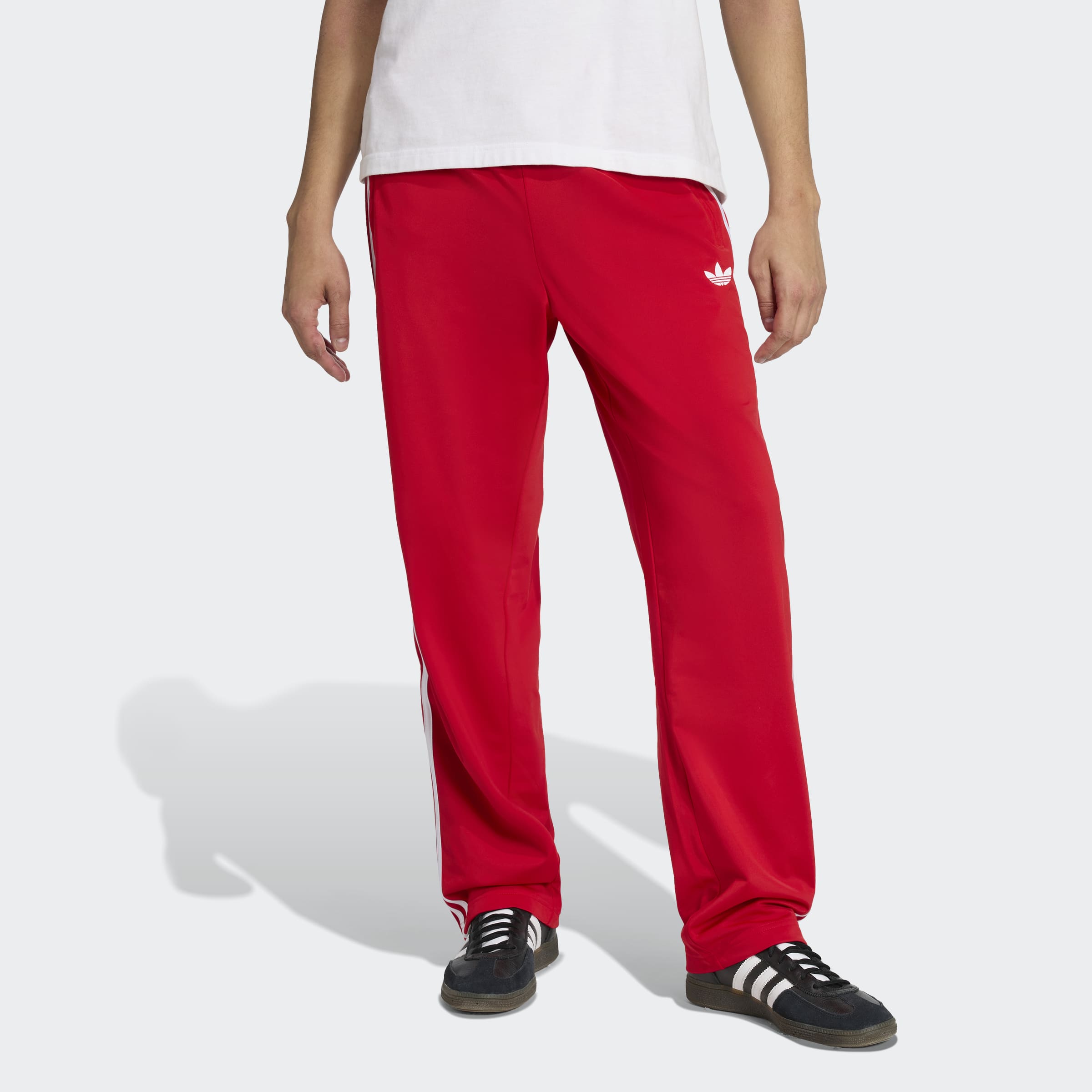 Men's adidas Originals Firebird Track Pants Red | Chicago City Sports