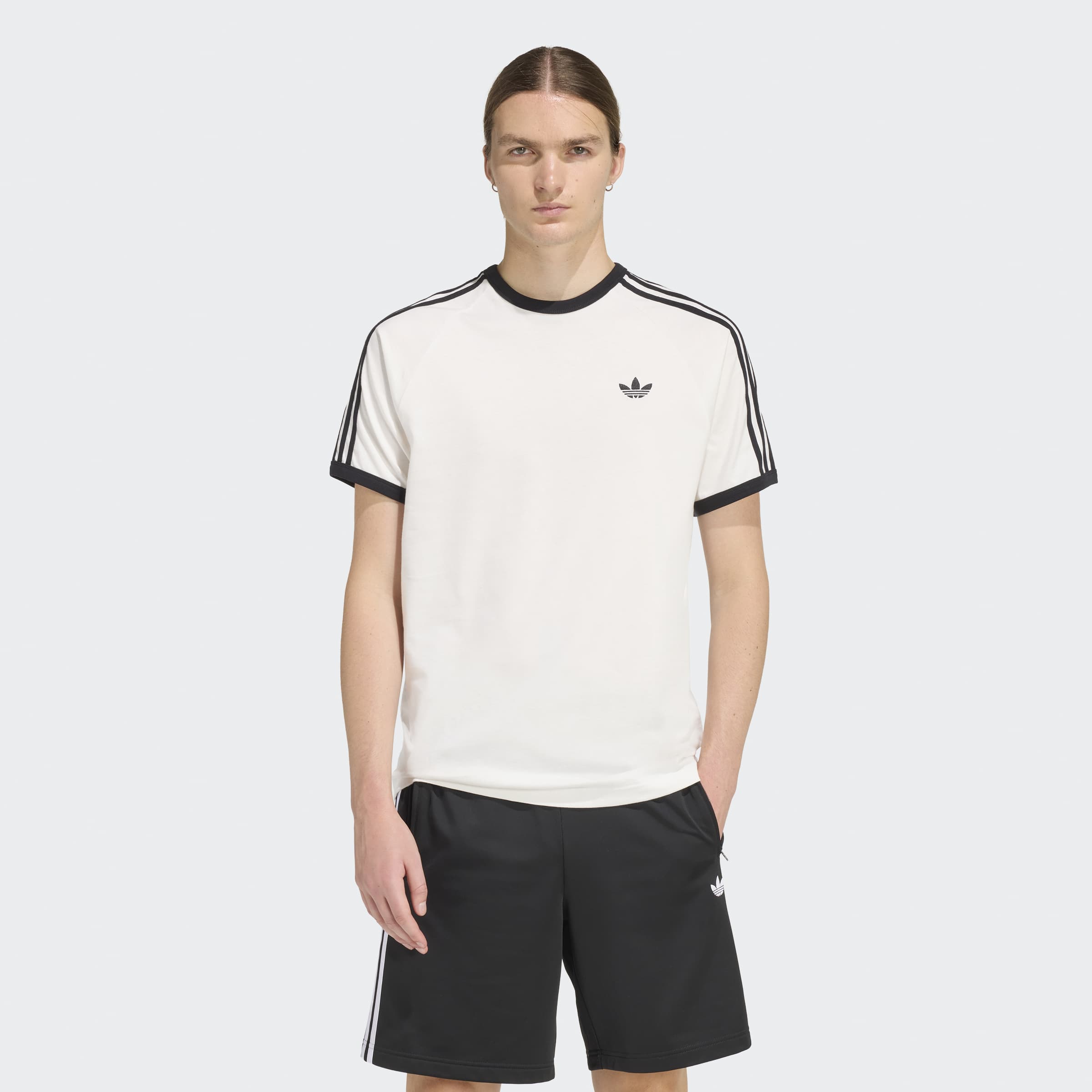 Men's adidas Originals 3-Stripes T-Shirt White