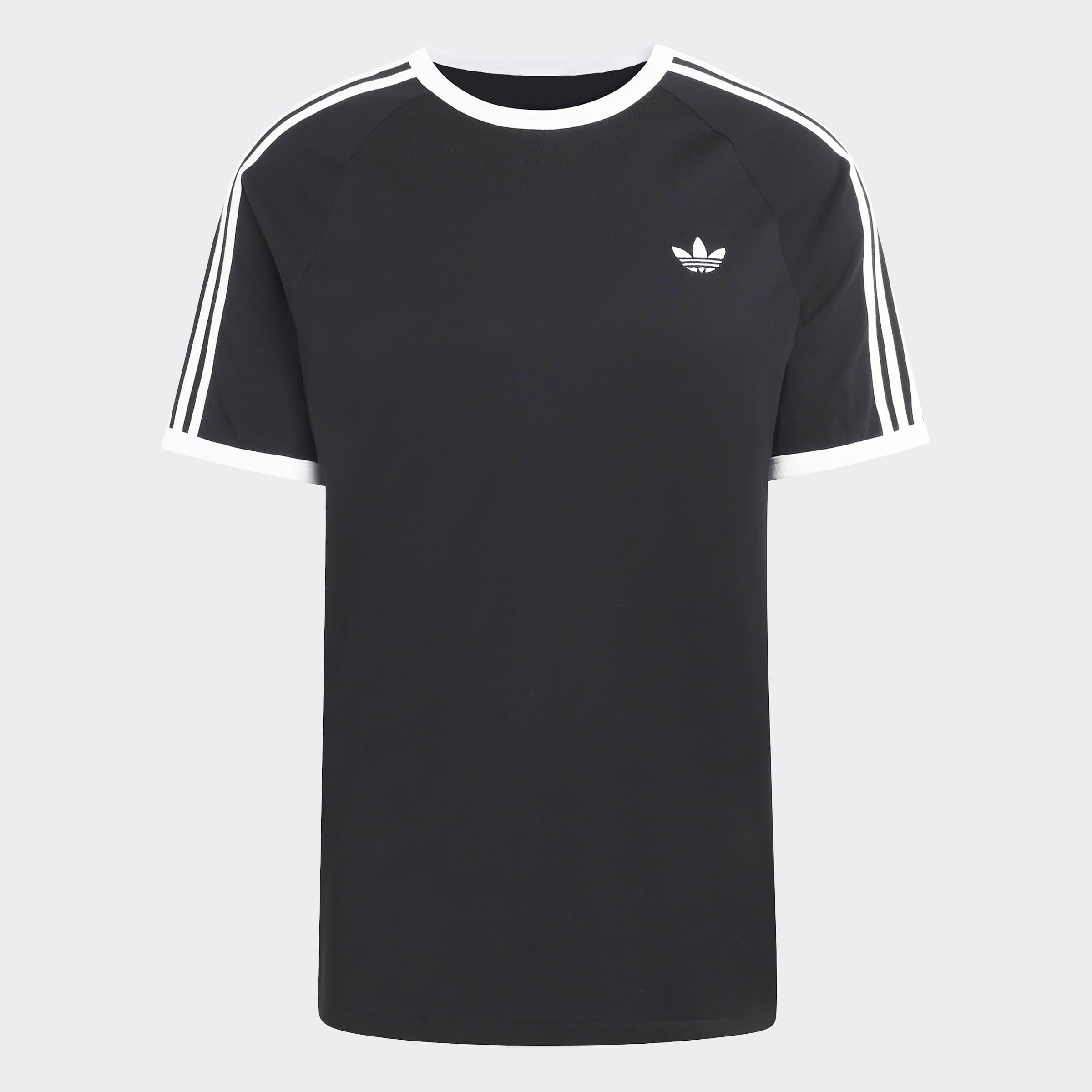 Men's adidas Originals 3-Stripes T-Shirt Black