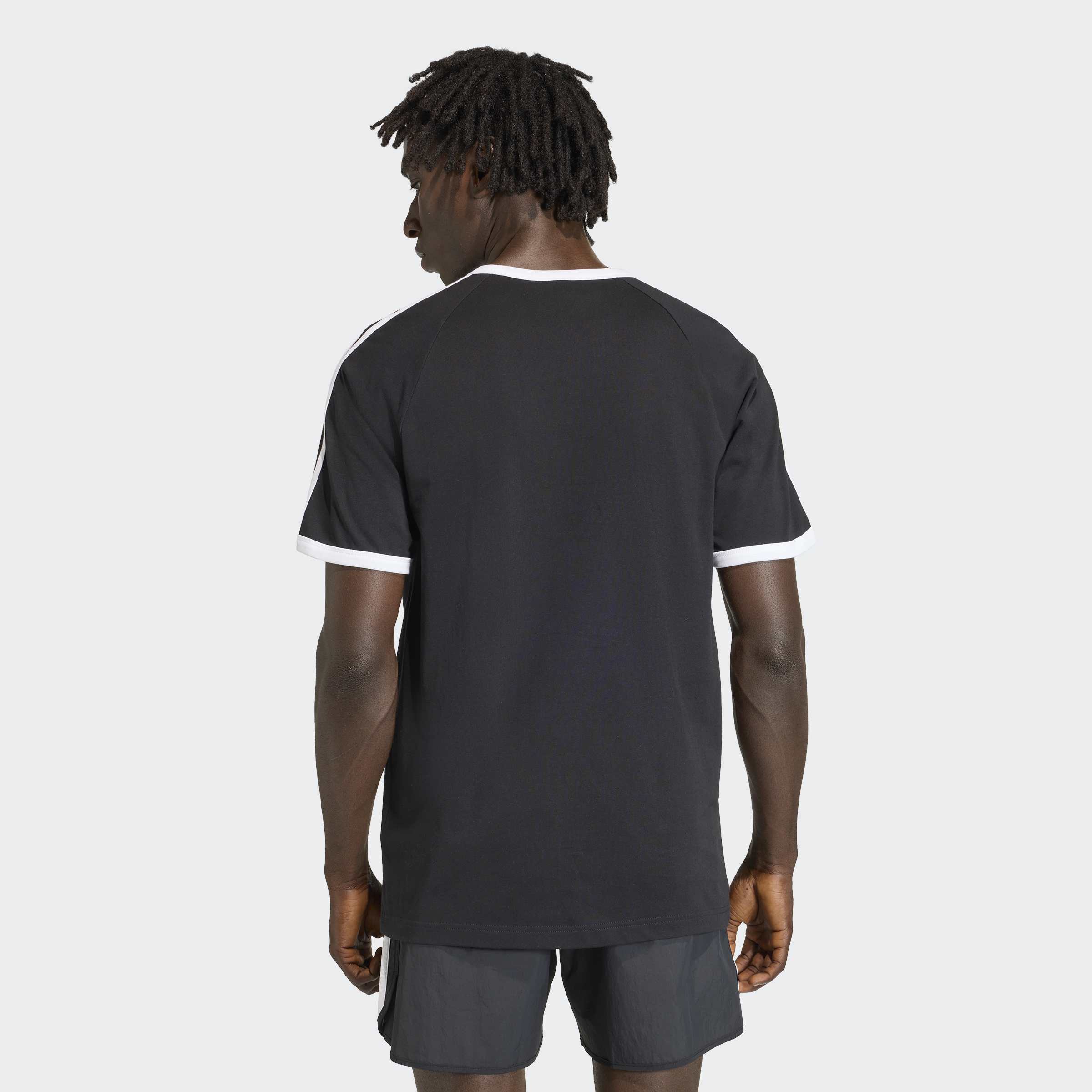 Men's adidas Originals 3-Stripes T-Shirt Black