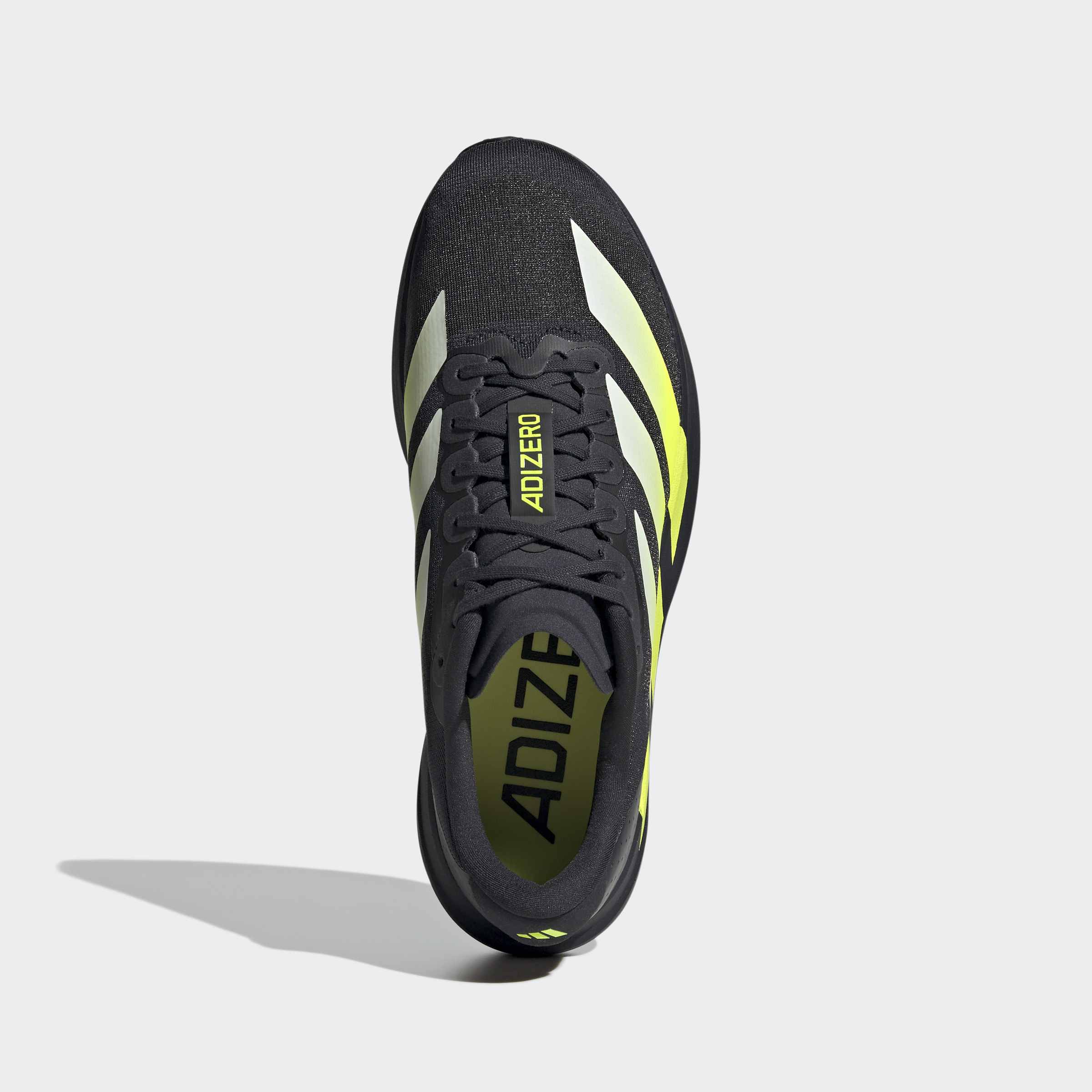 Men's adidas Running Adizero EVO SL Shoes Night Grey/Solar Yellow