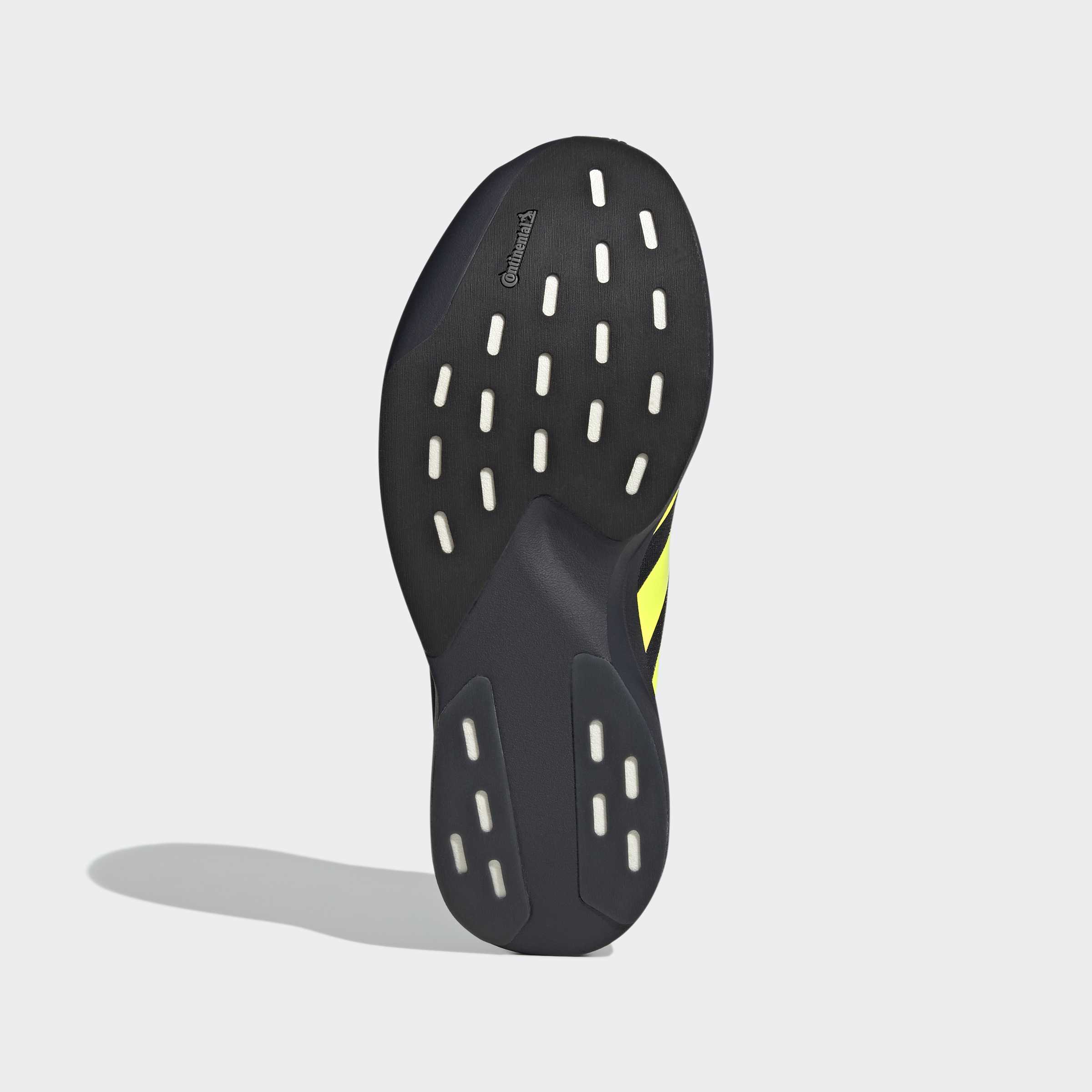 Men's adidas Running Adizero EVO SL Shoes Night Grey/Solar Yellow