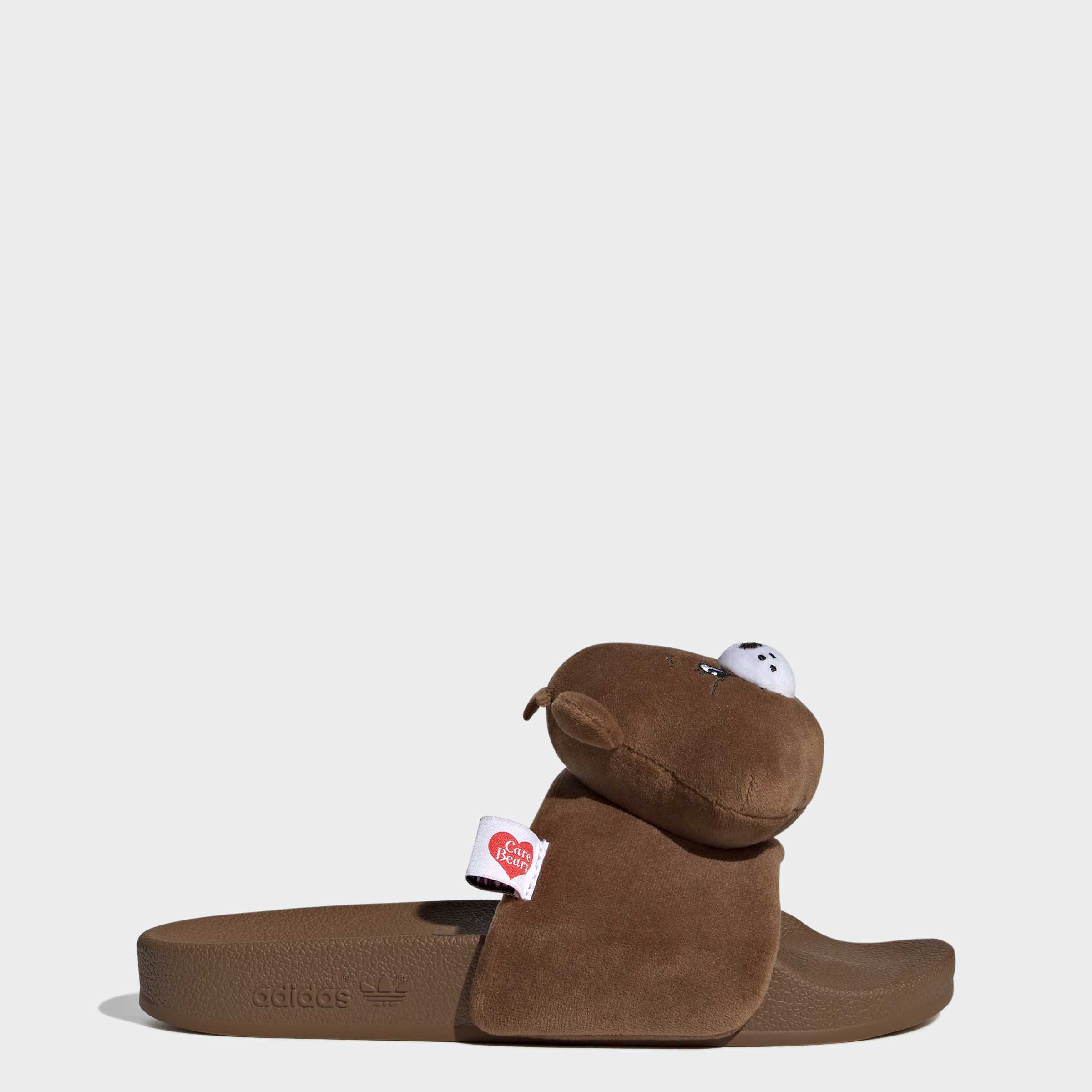 Women's adidas Originals X Care Bears Adilette Slide Dusky Bronze