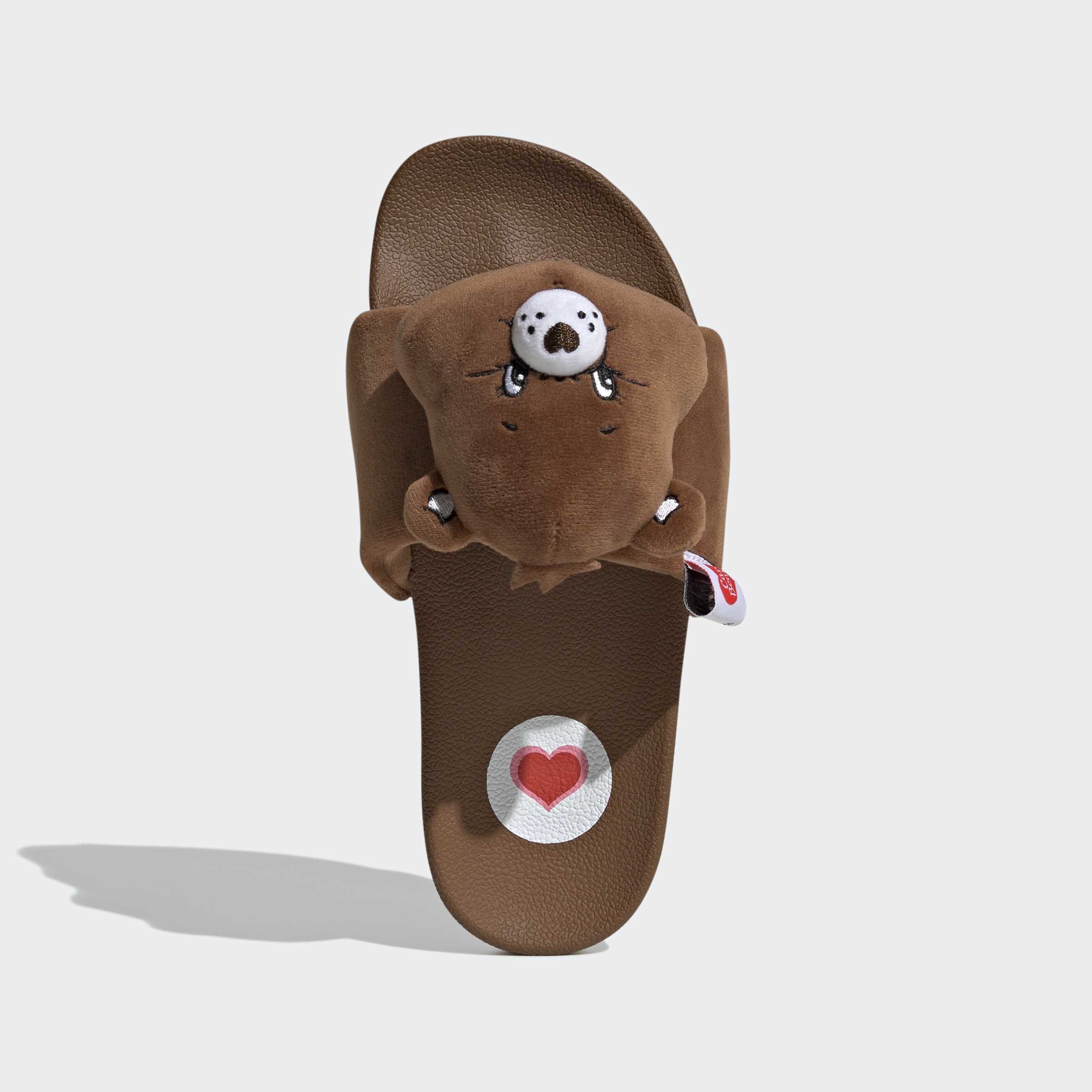 Women's adidas Originals X Care Bears Adilette Slide Dusky Bronze