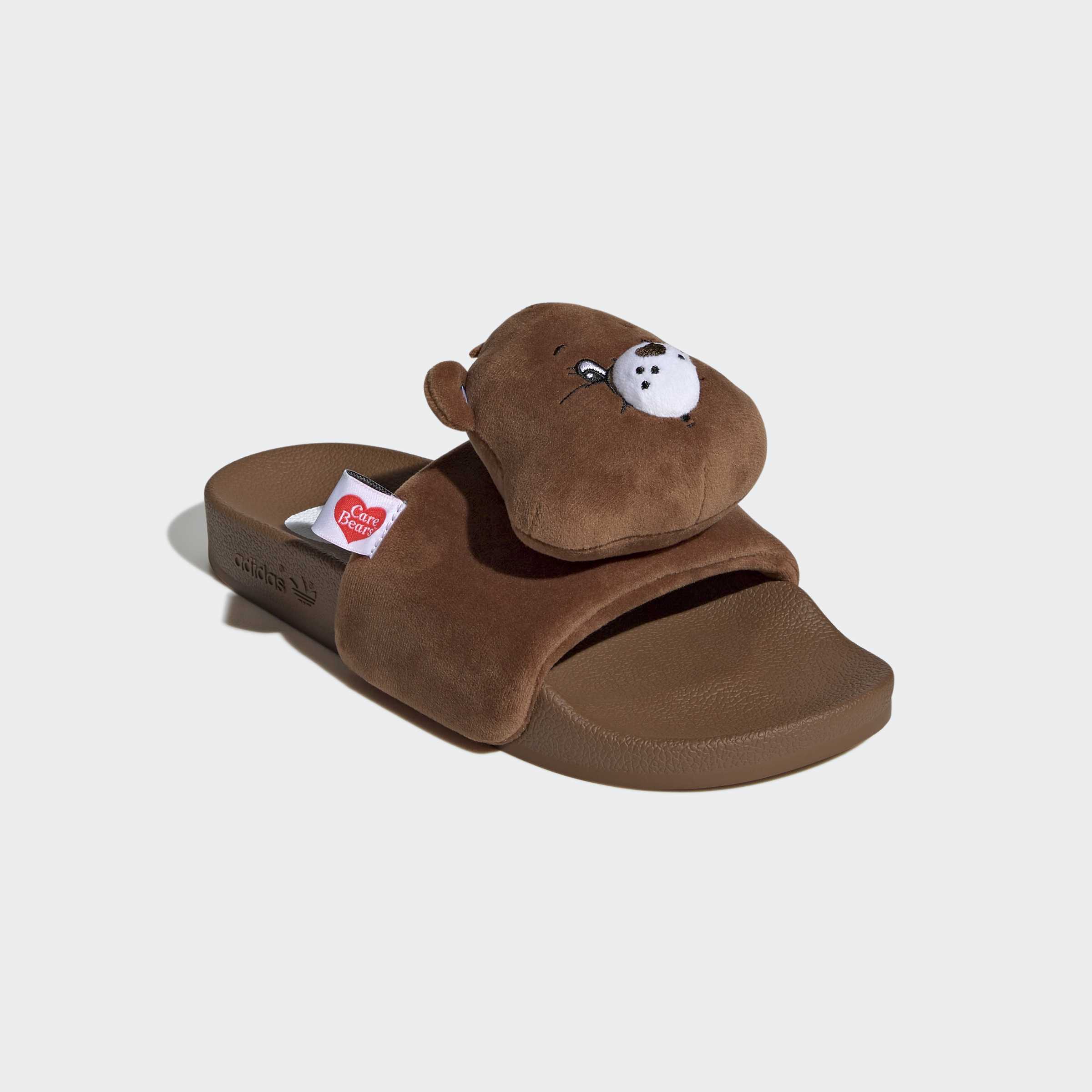Women's adidas Originals X Care Bears Adilette Slide Dusky Bronze
