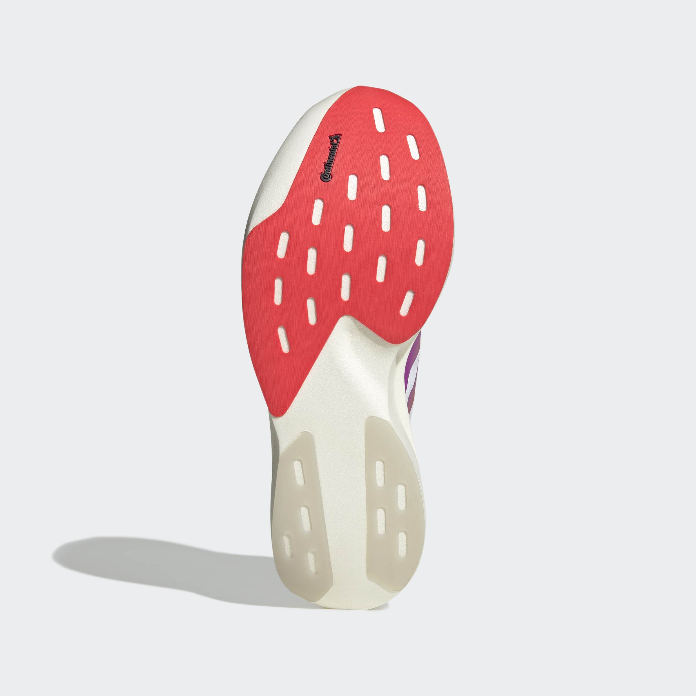 Men's adidas Running Adizero Evo SL Woven Shoes White / Lucid Red