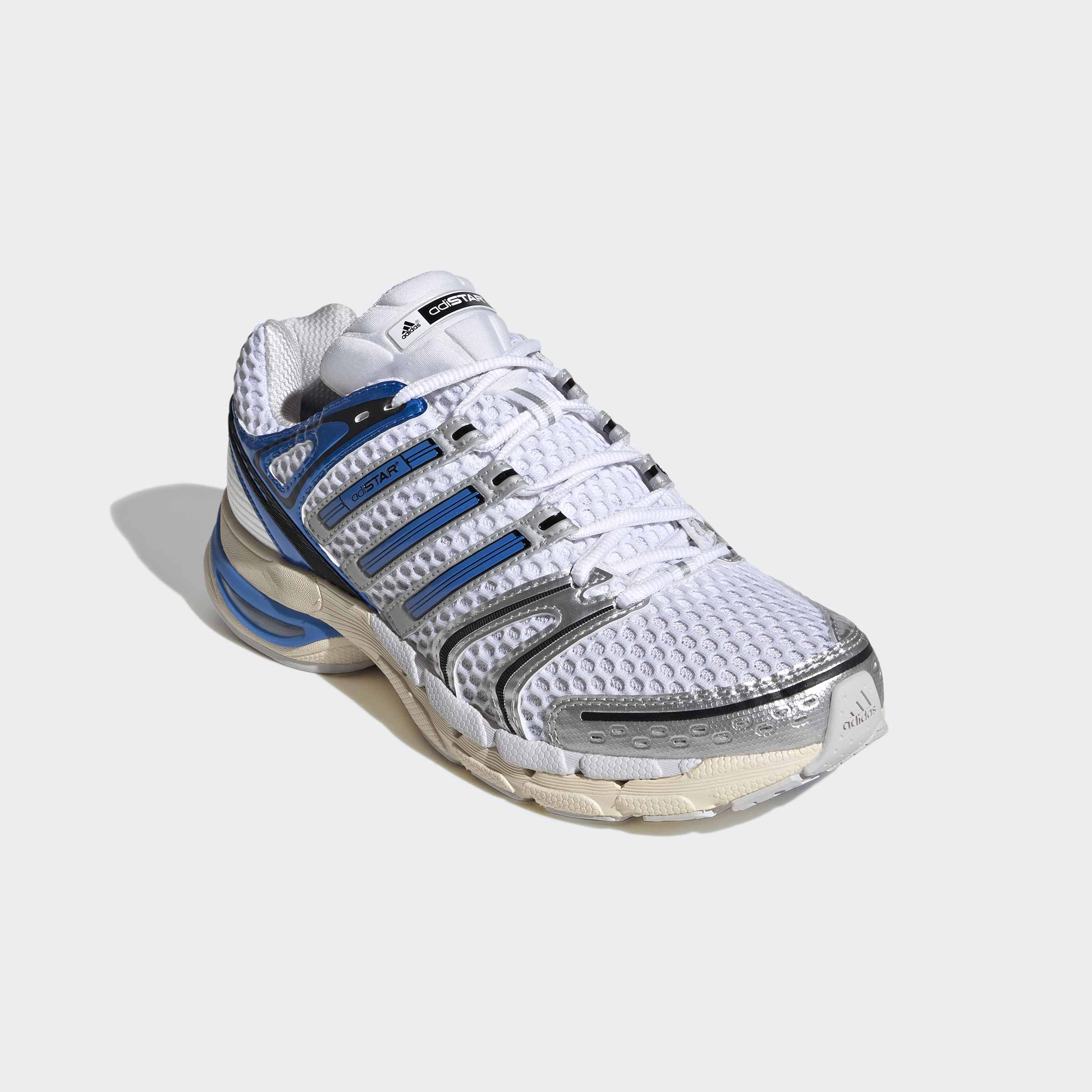 Men's adidas Originals Adistar Control 5 Shoes Cloud White / Lucid Ray Blue / Dash Grey