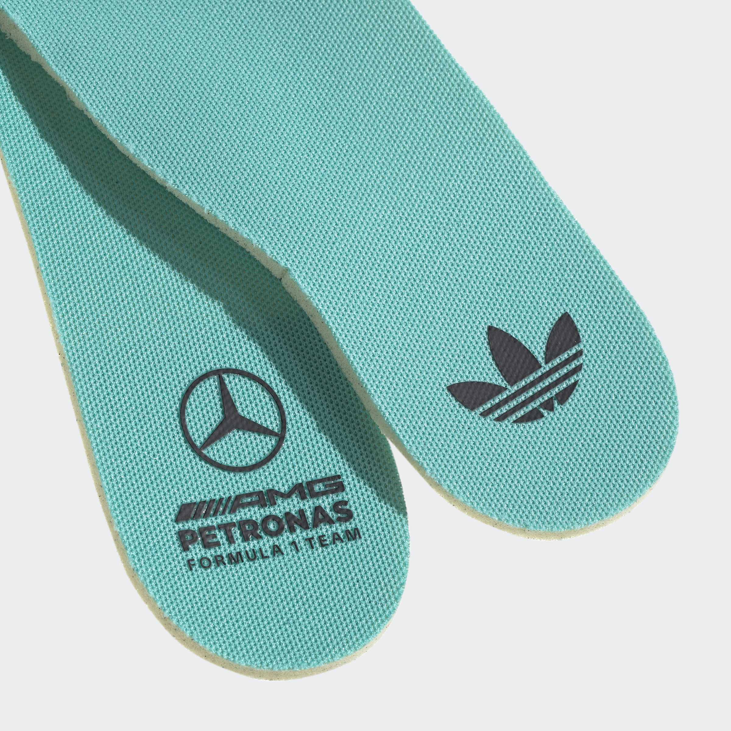 Men's adidas Originals Handball Spezial Mercedes Shoes Core Black / Semi Mint Rush
