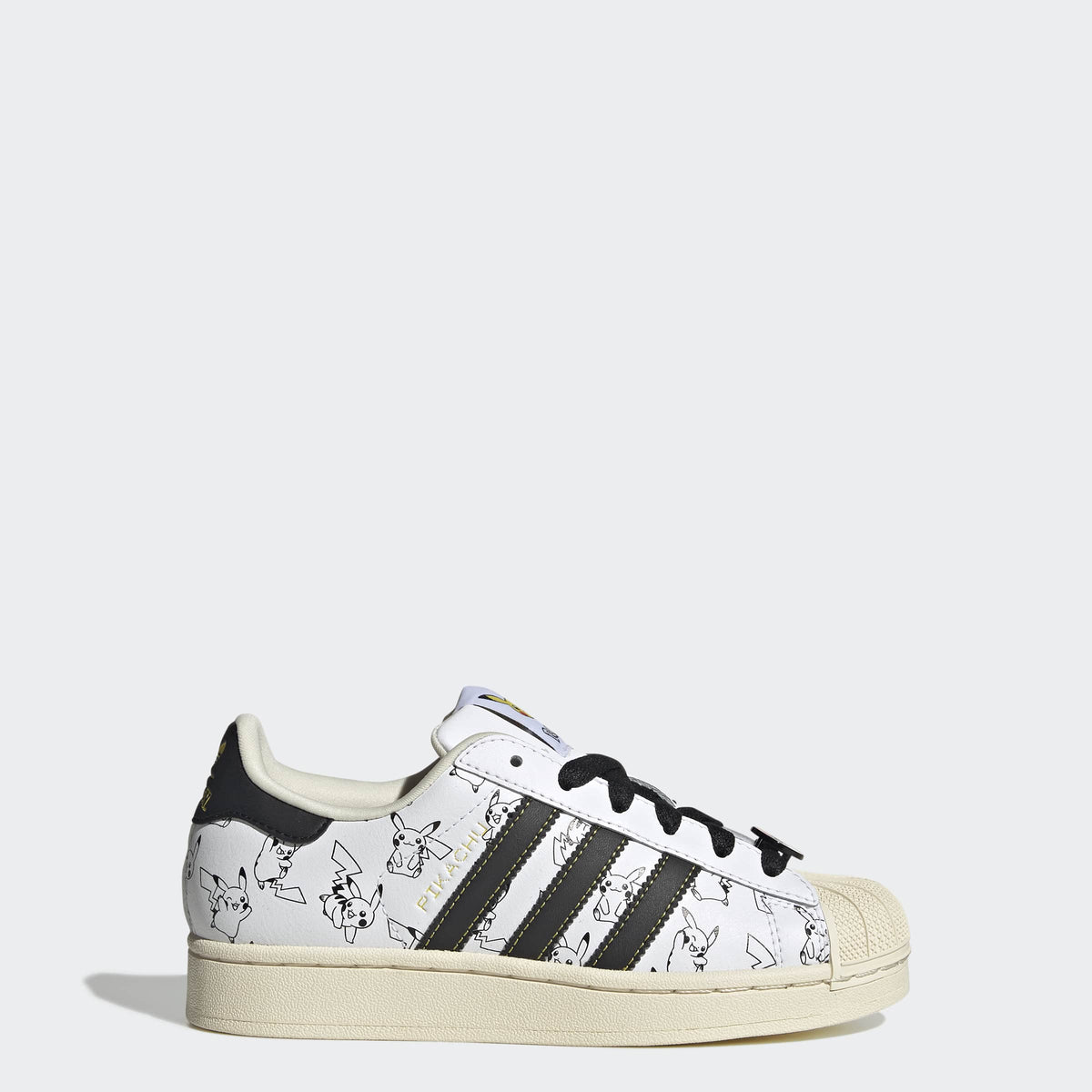 Big Kids adidas Originals Superstar II Shoes Pokémon Pikachu