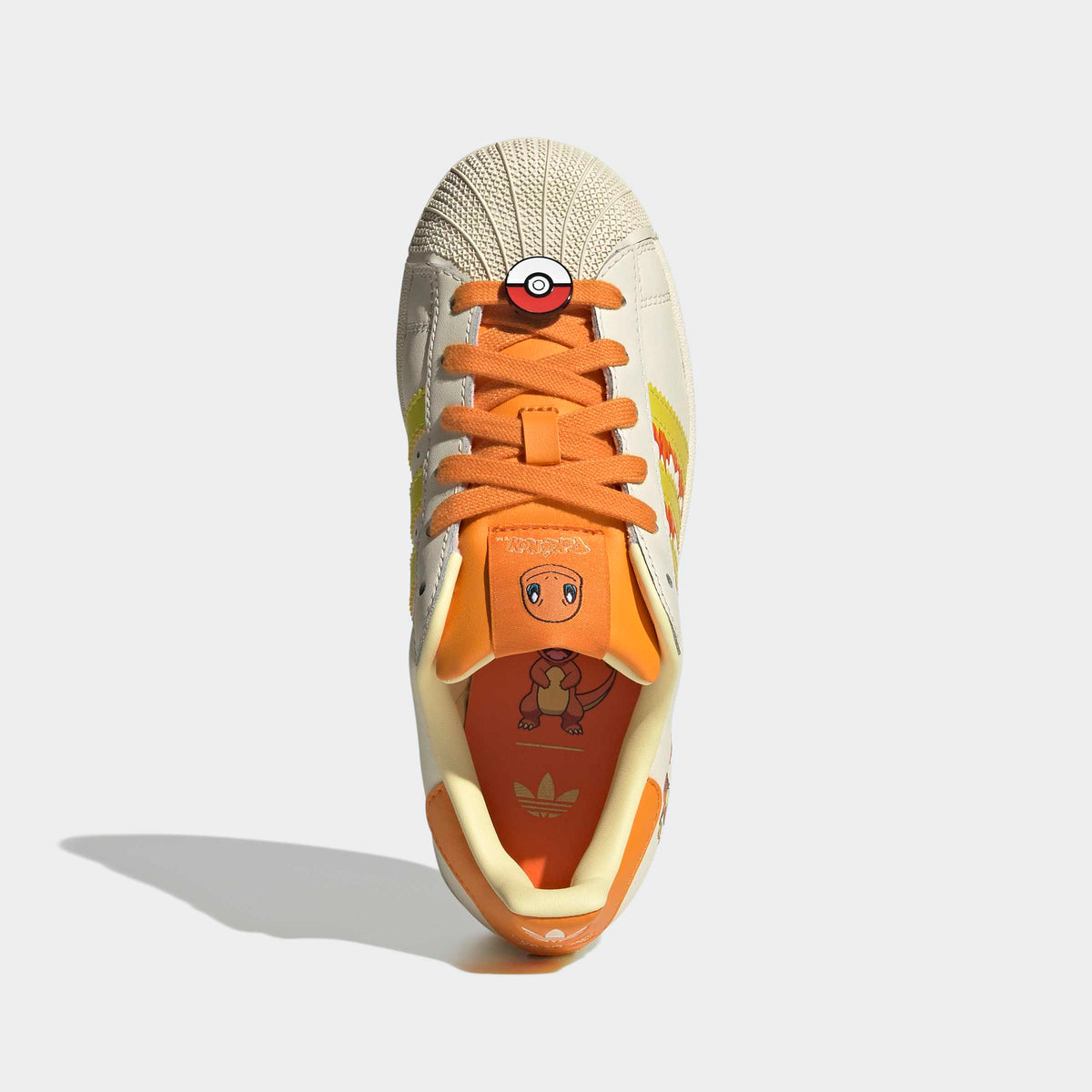 Big Kids adidas Originals Superstar II Shoes Pokémon Charmander