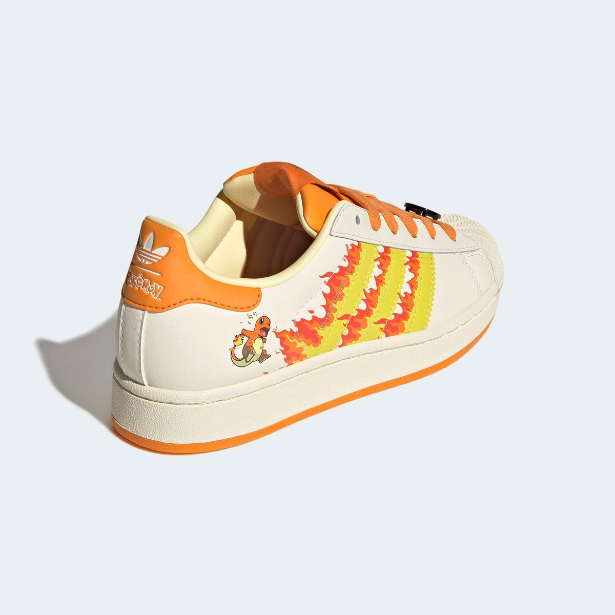 Big Kids adidas Originals Superstar II Shoes Pokémon Charmander