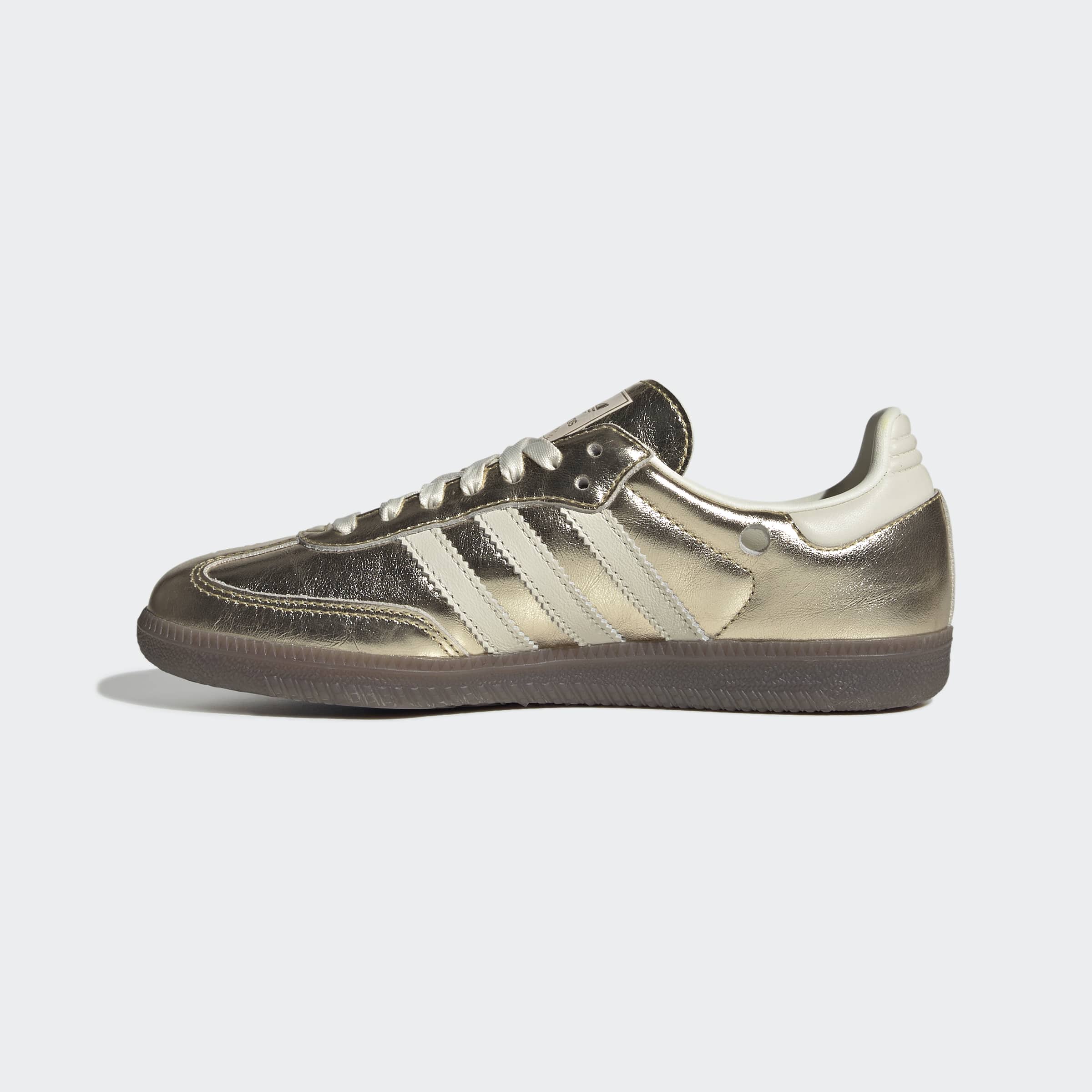 Women's adidas Originals Samba OG Shoes Gold Metallic