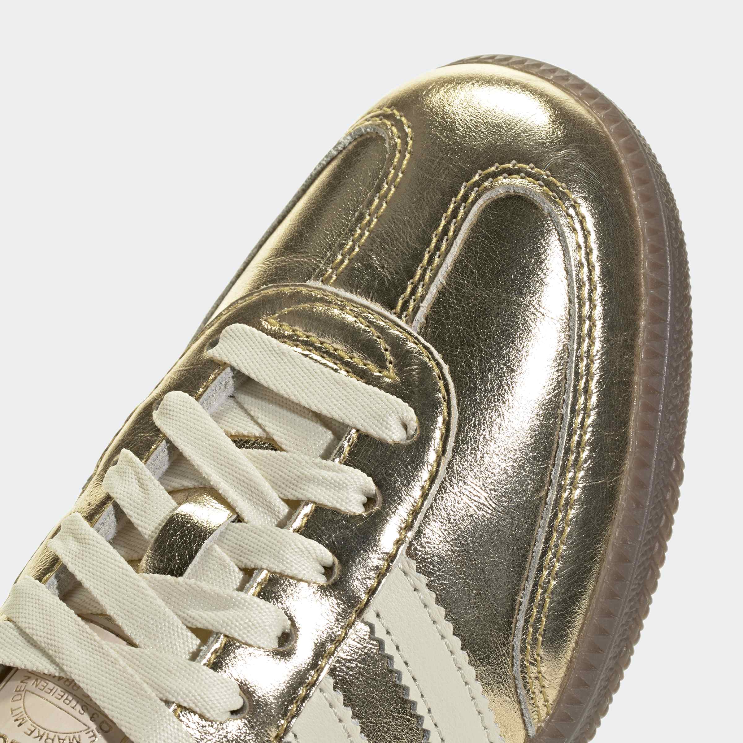 Women's adidas Originals Samba OG Shoes Gold Metallic