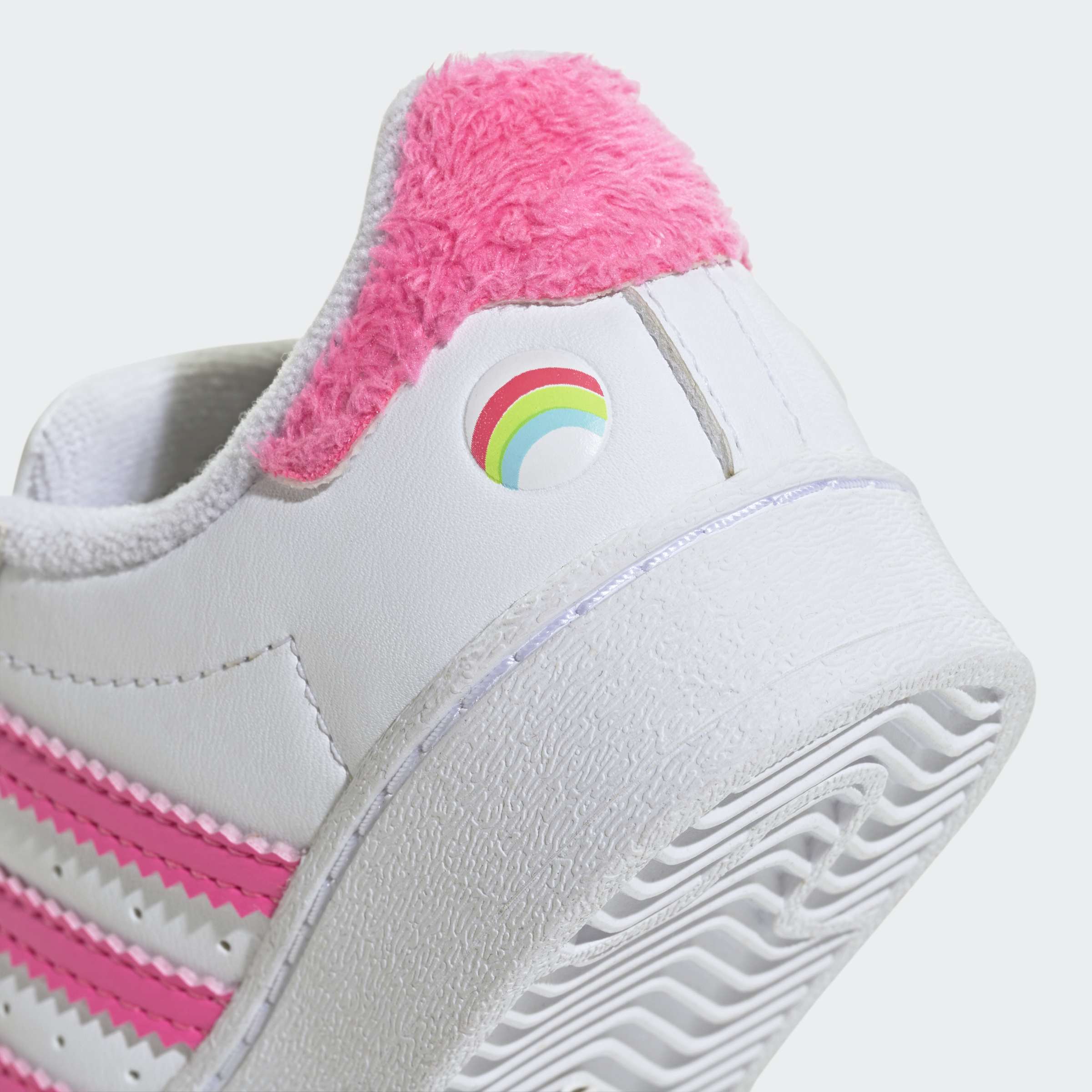Toddlers adidas x Care Bears Superstar LED Lights Comfort Closure Shoes White