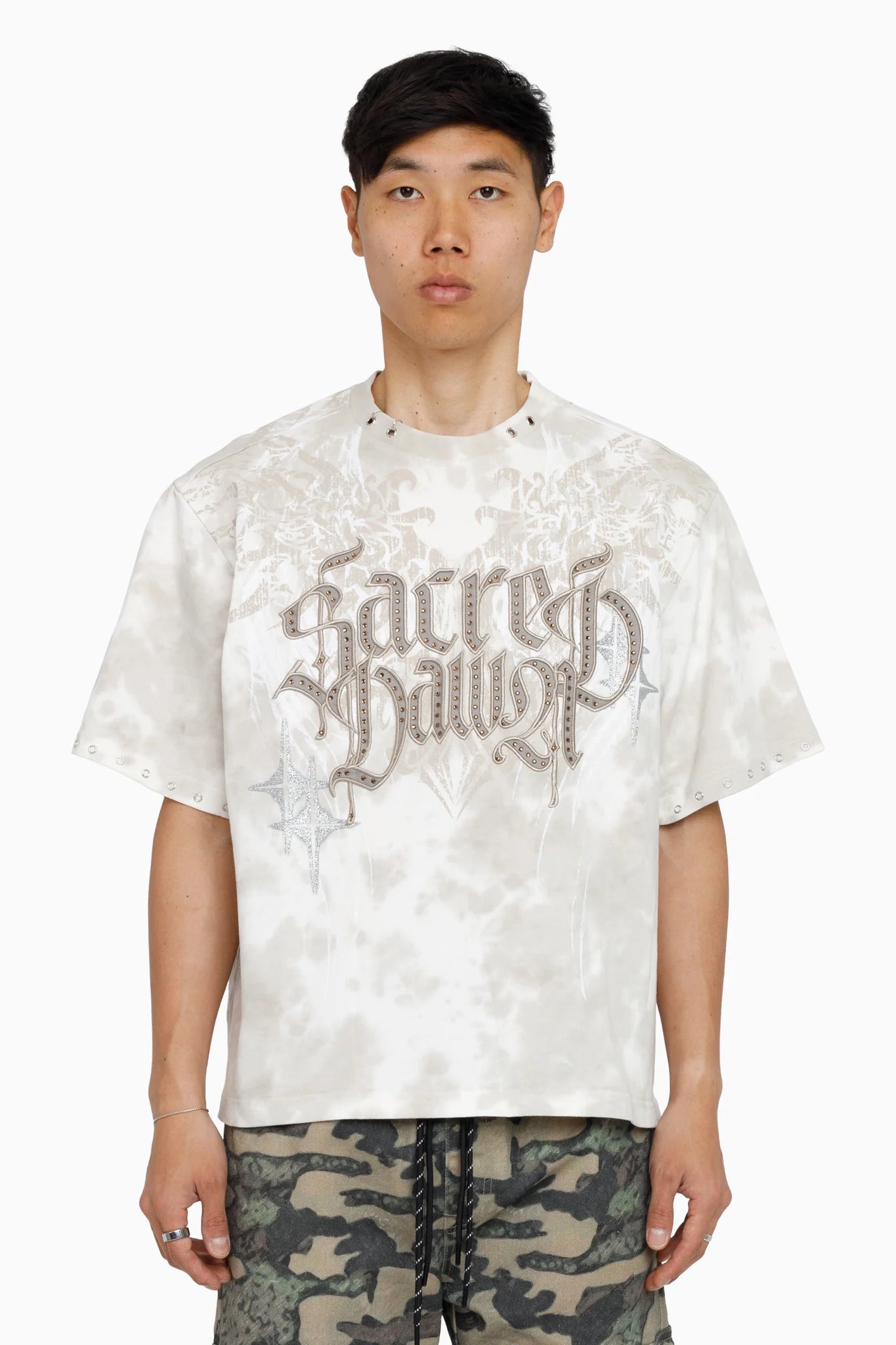 Men's Smoke Rise Scared Dawn Short Sleeve T-Shirt Bone