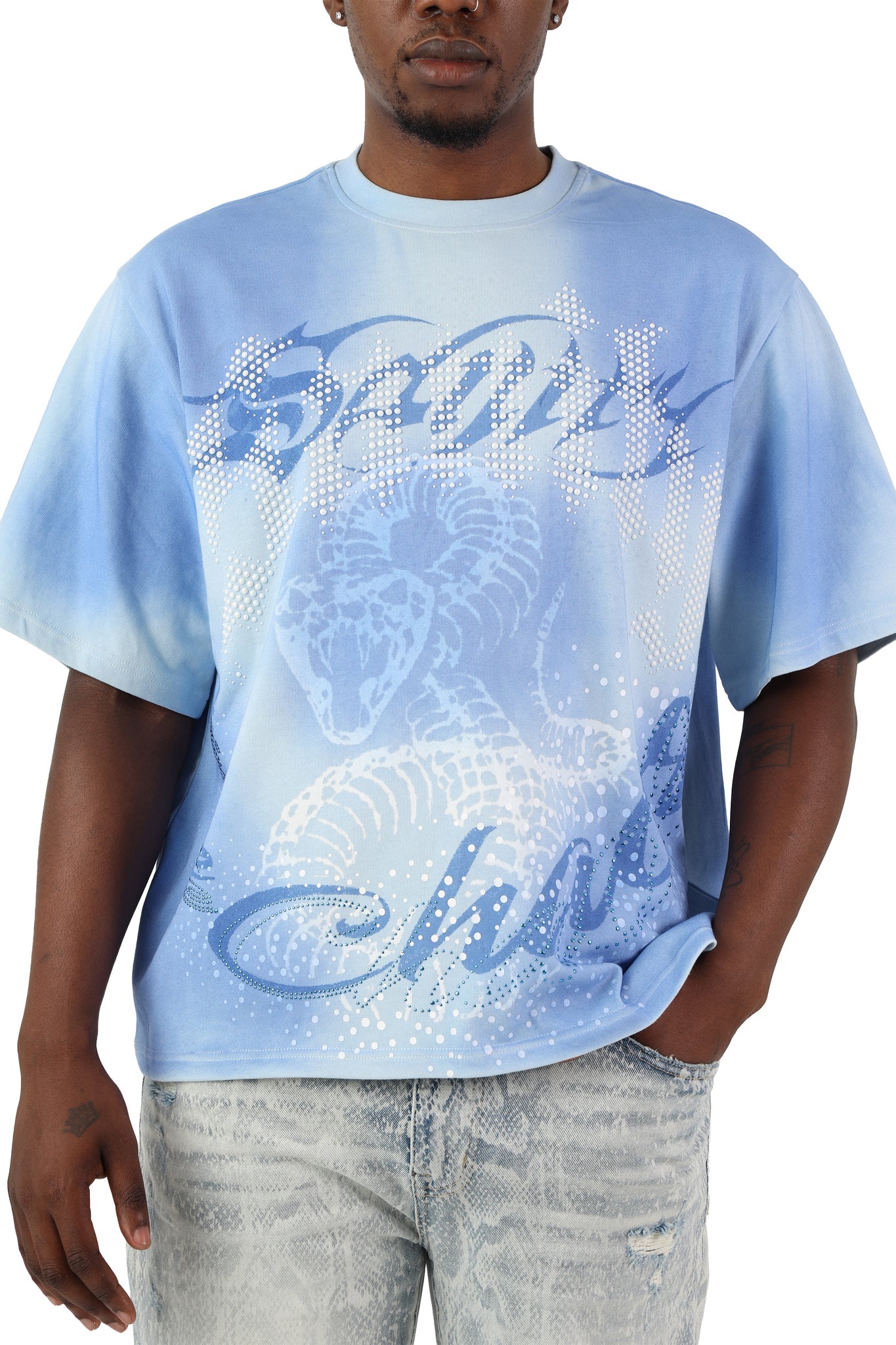 Men's Smoke Rise Sanity Short Sleeve T-Shirt Blue Bell