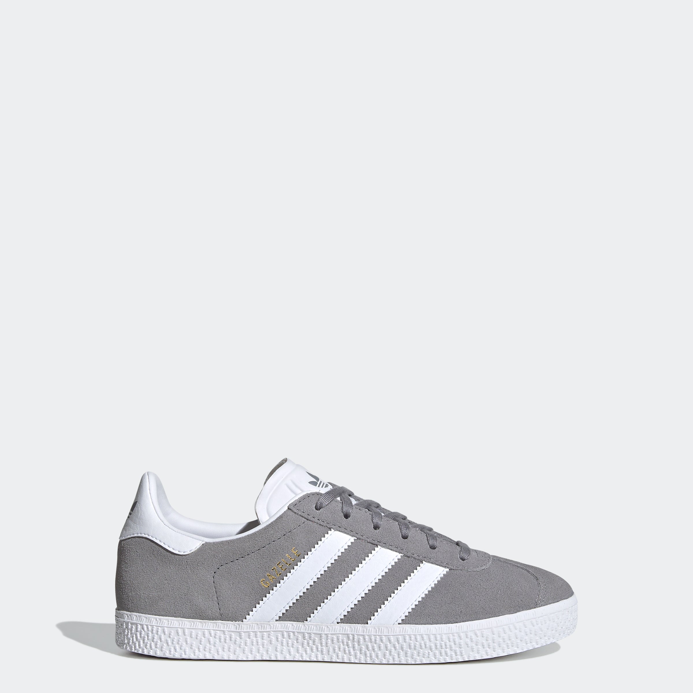 Junior adidas gazelle trainers grey Clearance
