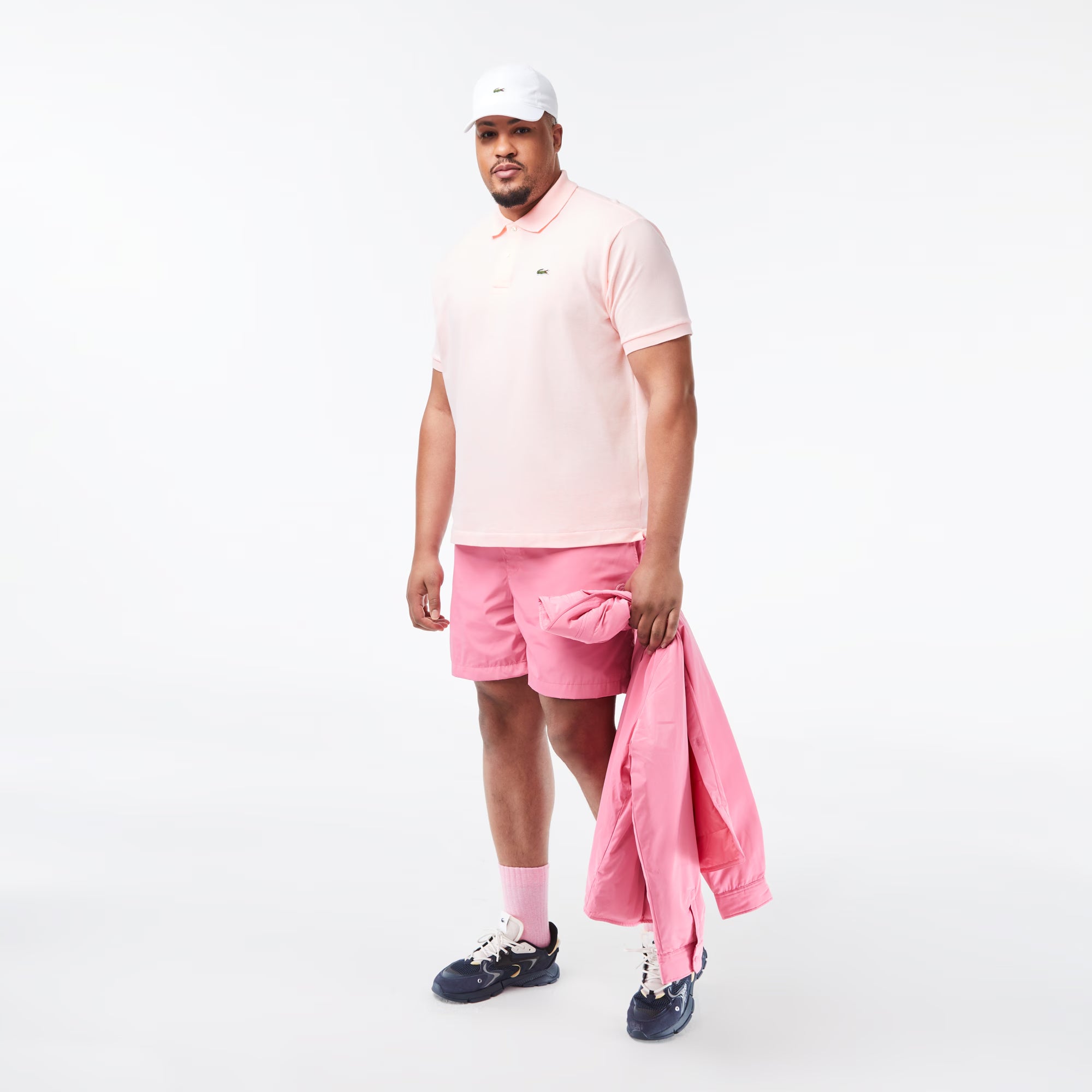 Men's Lacoste Classic Fit Original L.12.12 Polo Light Pink