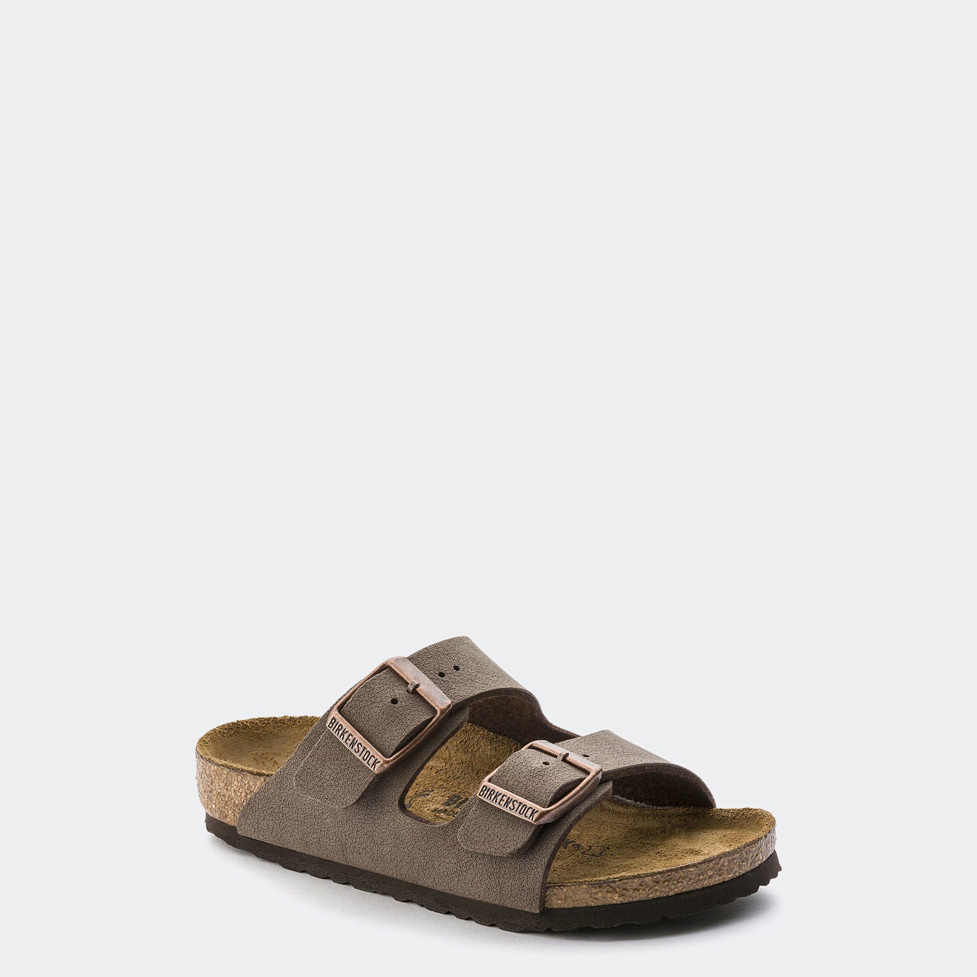Little Kids BIRKENSTOCK Arizona Kids Birkibuc Mocha