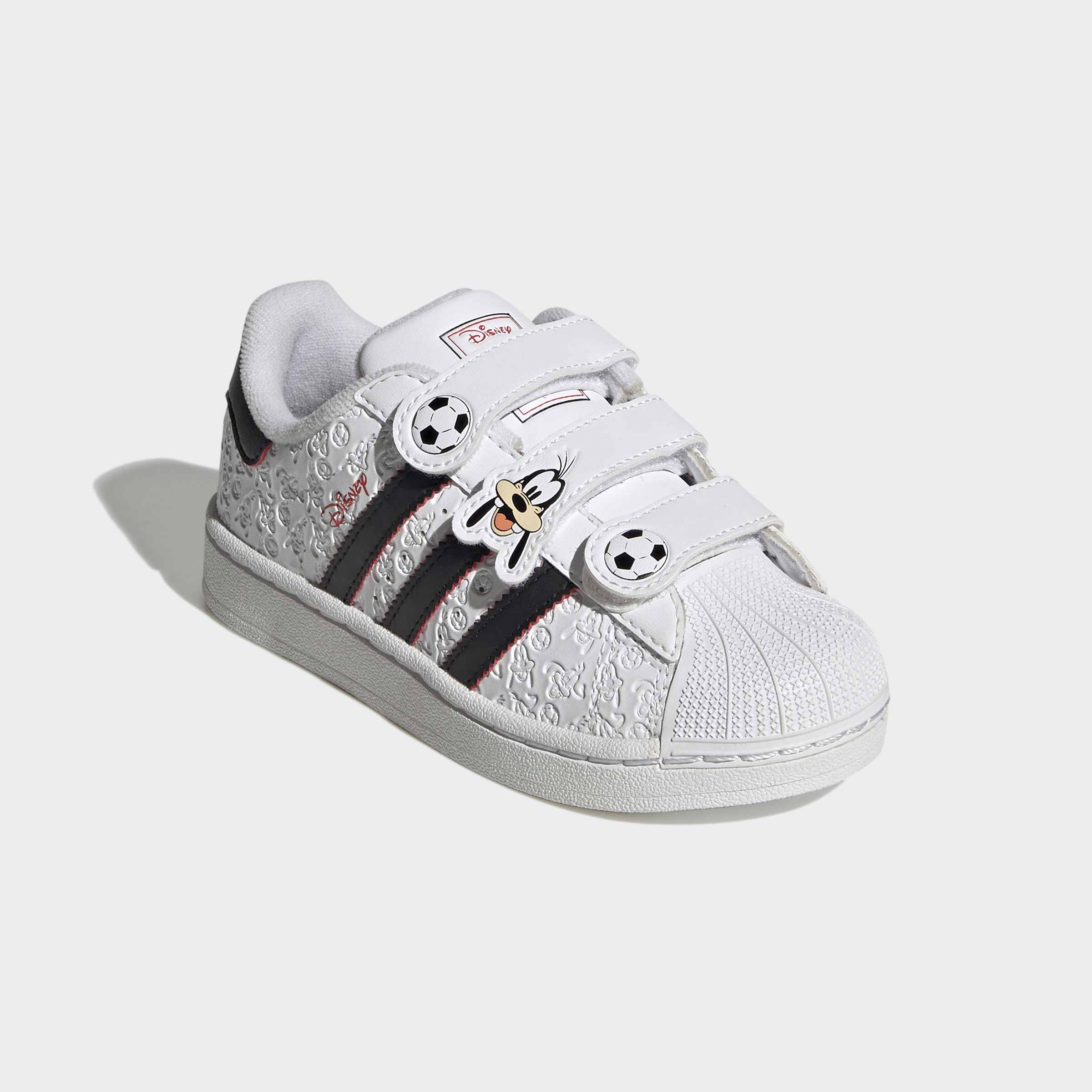 Little Kids adidas Originals Disney Superstar II Comfort Closure Shoes Goofy