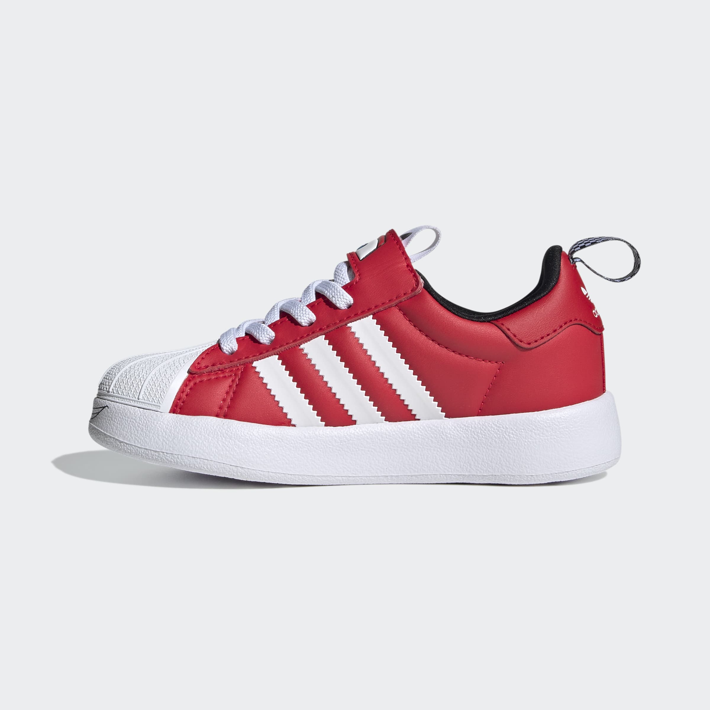 Little Kids adidas Originals Pixar Cars Adifom Superstar 360 Shoes Pure Ruby
