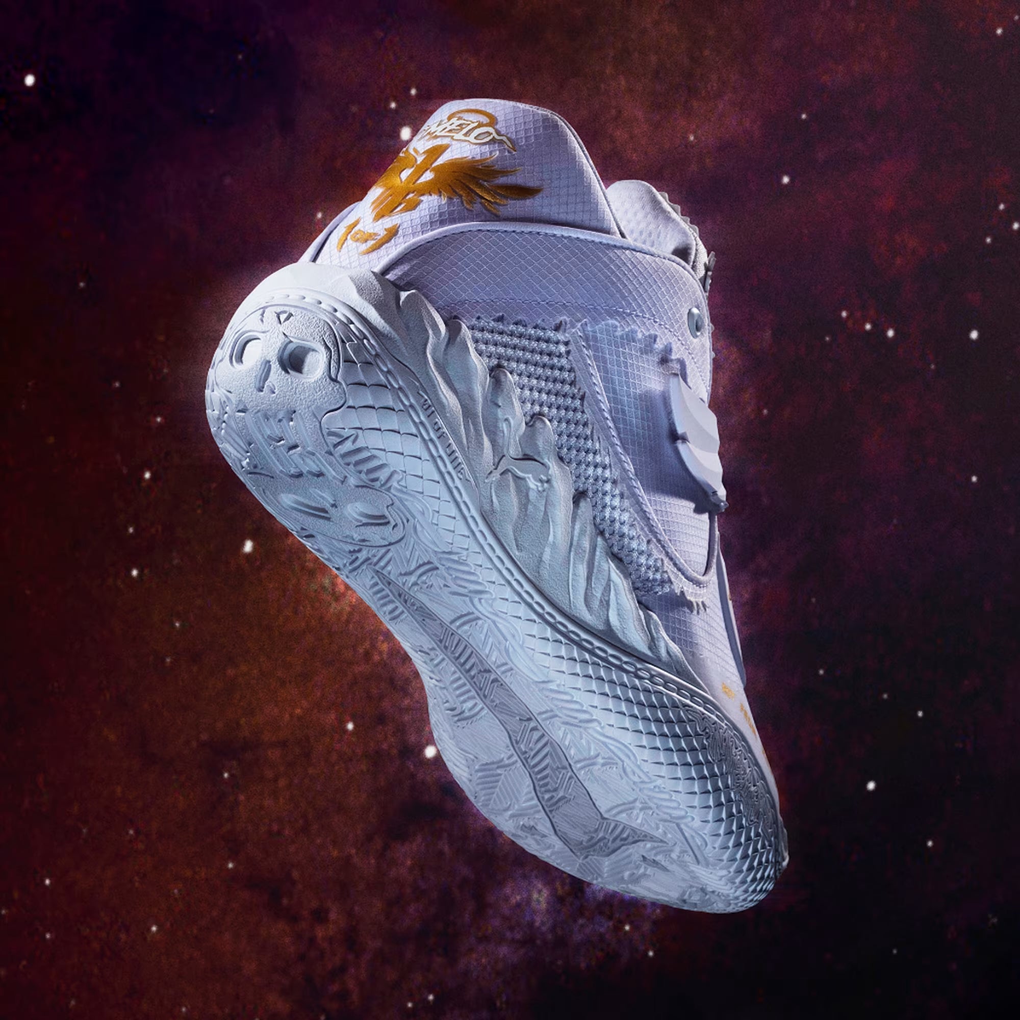 Men's PUMA Basketball MB.05 Mist Shoes White