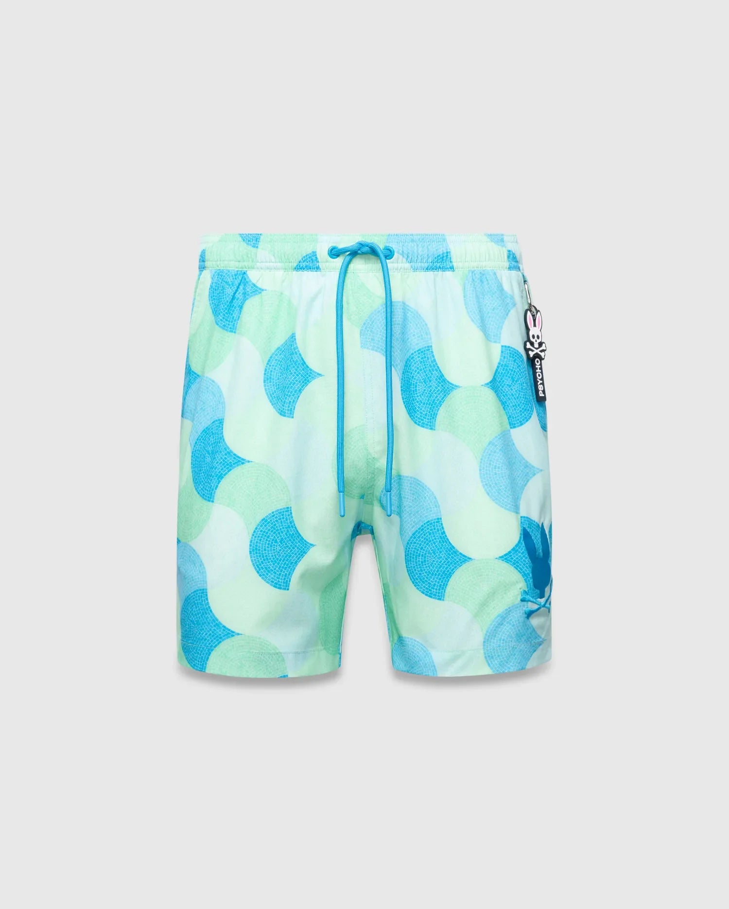 Men's Psycho Bunny Ethan Swim Trunk 6" Cabbage